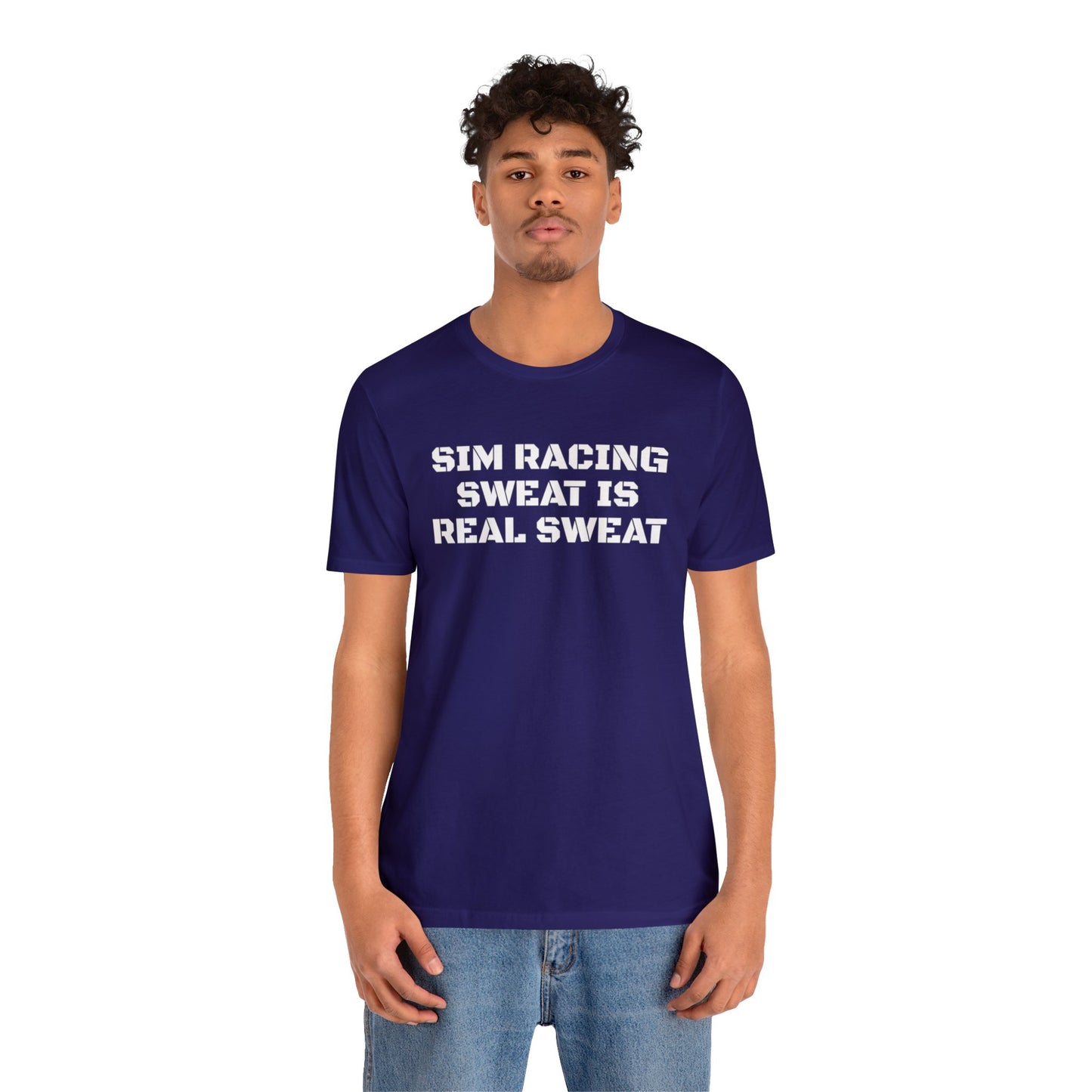 Sim Racing Sweat Is Real Sweat Shirt, Sim Racing, I Racer, Online Gaming, Gift for Gammer, I race online, E sports, Online Racing, Simulator