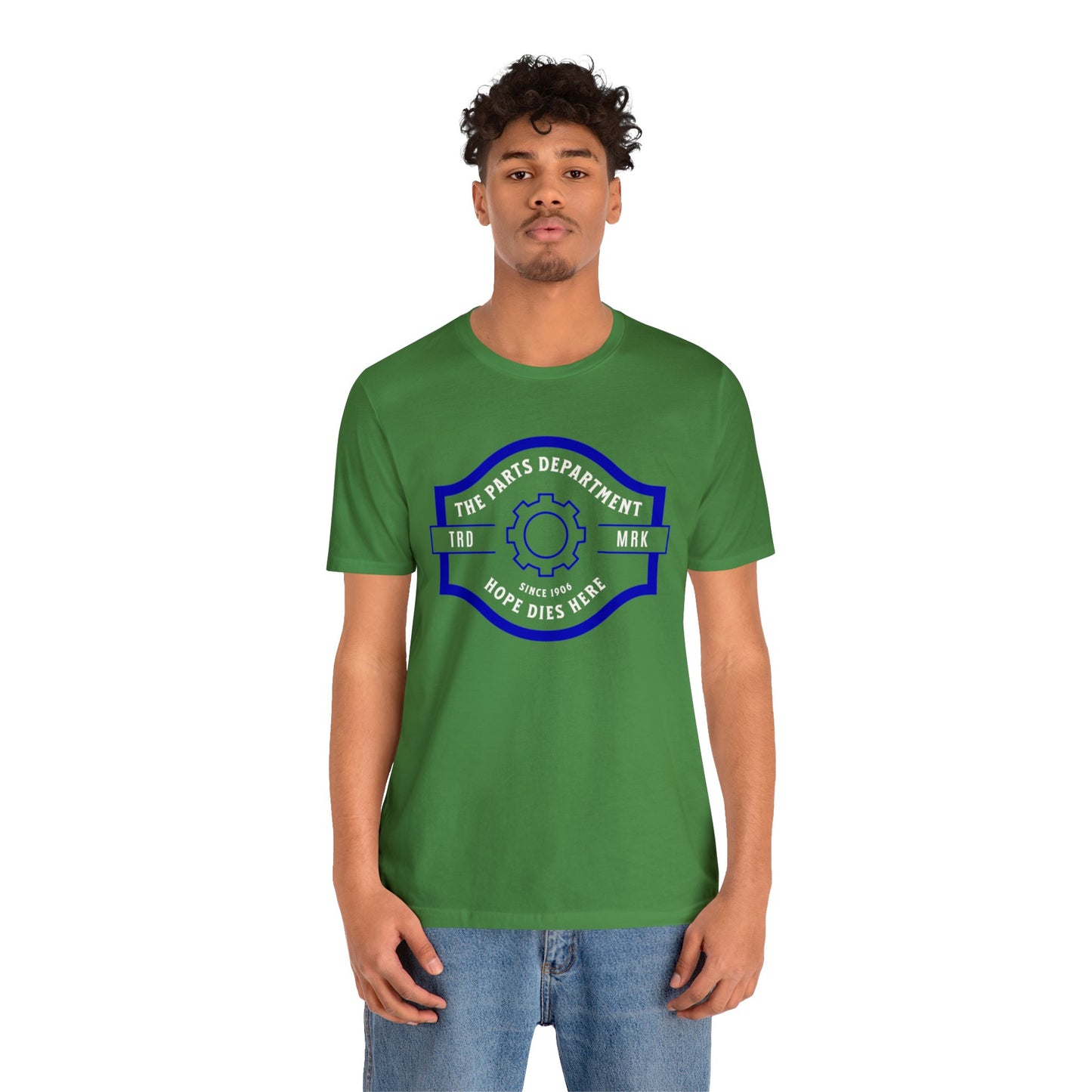 The Parts Department, Hope Dies Here Shirt, Gift for Parts Manager, Dealership Employee, Parts Counter Person, Birthday Gift, Fathers Day