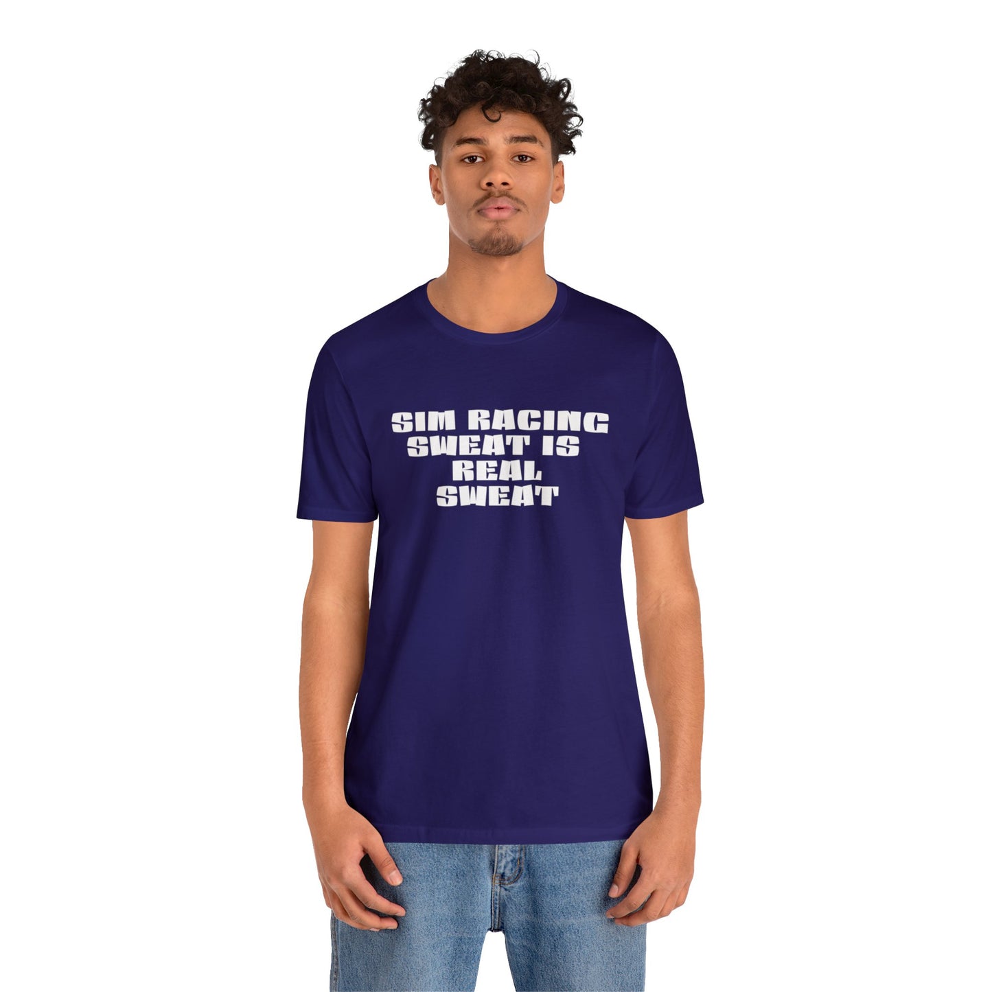 Sim Racing Sweat Is Real Sweat Shirt, Sim Racing, I Racer, Online Gaming, Gift for Gammer, I race online, E sports, Online Racing, Simulator