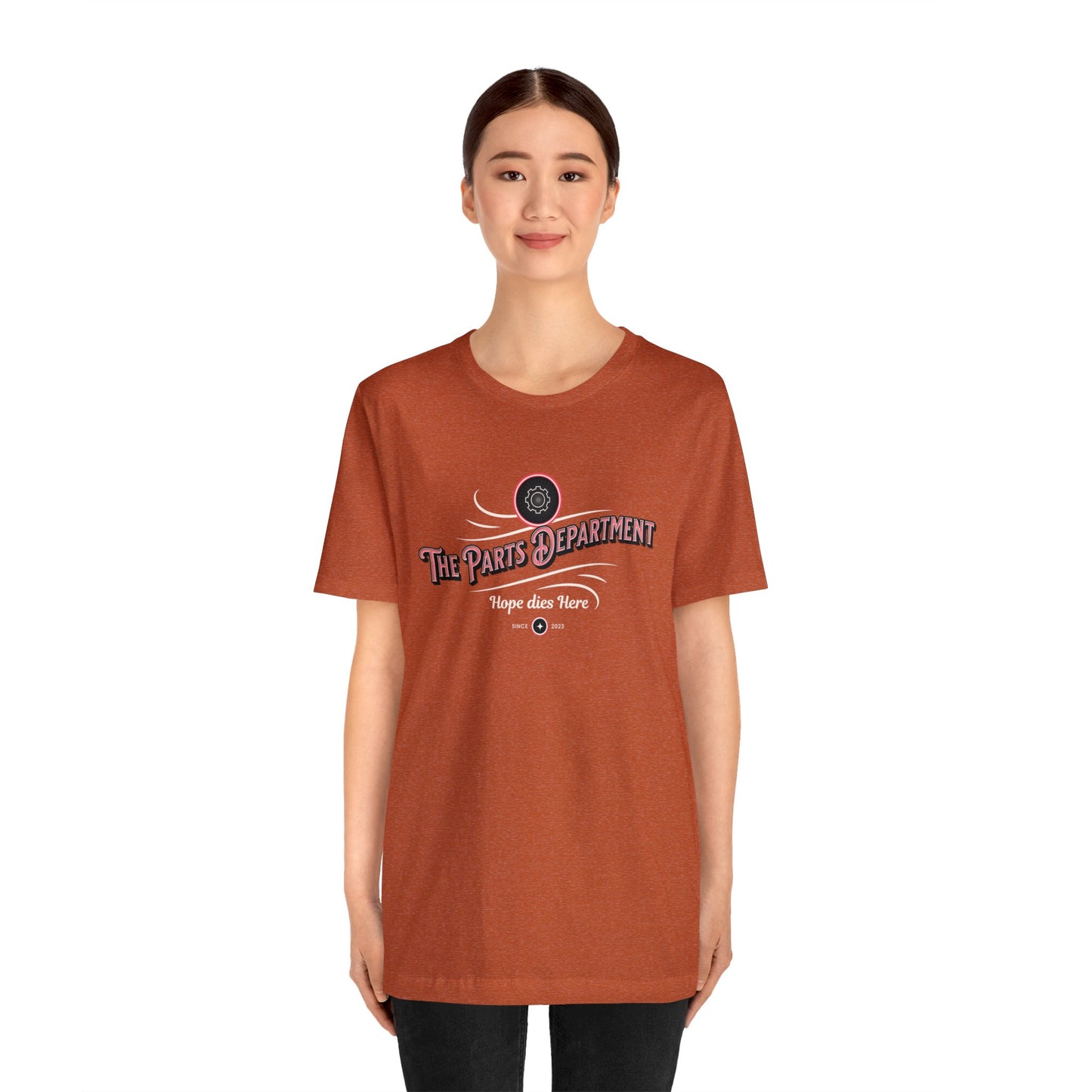 The Parts Department, Hope Dies Here Shirt, Gift for Parts Manager, Dealership Employee, Parts Counter Person, Birthday Gift, Fathers Day