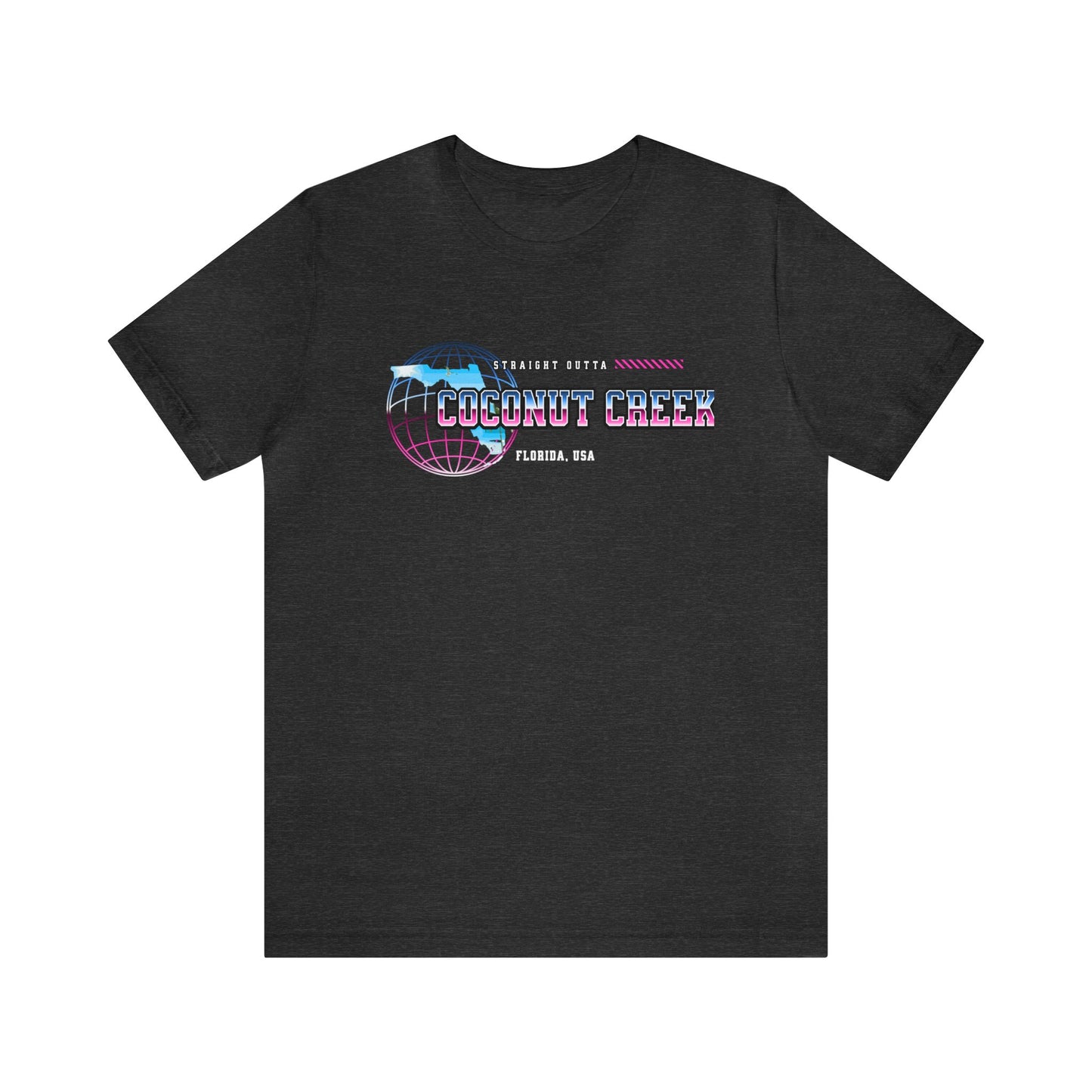 Straight Outta Coconut Creek Florida Home Town Shirt Birthplace Birthday Gift Florida Souviner Florida Cities Destination Gift Gift For Dad