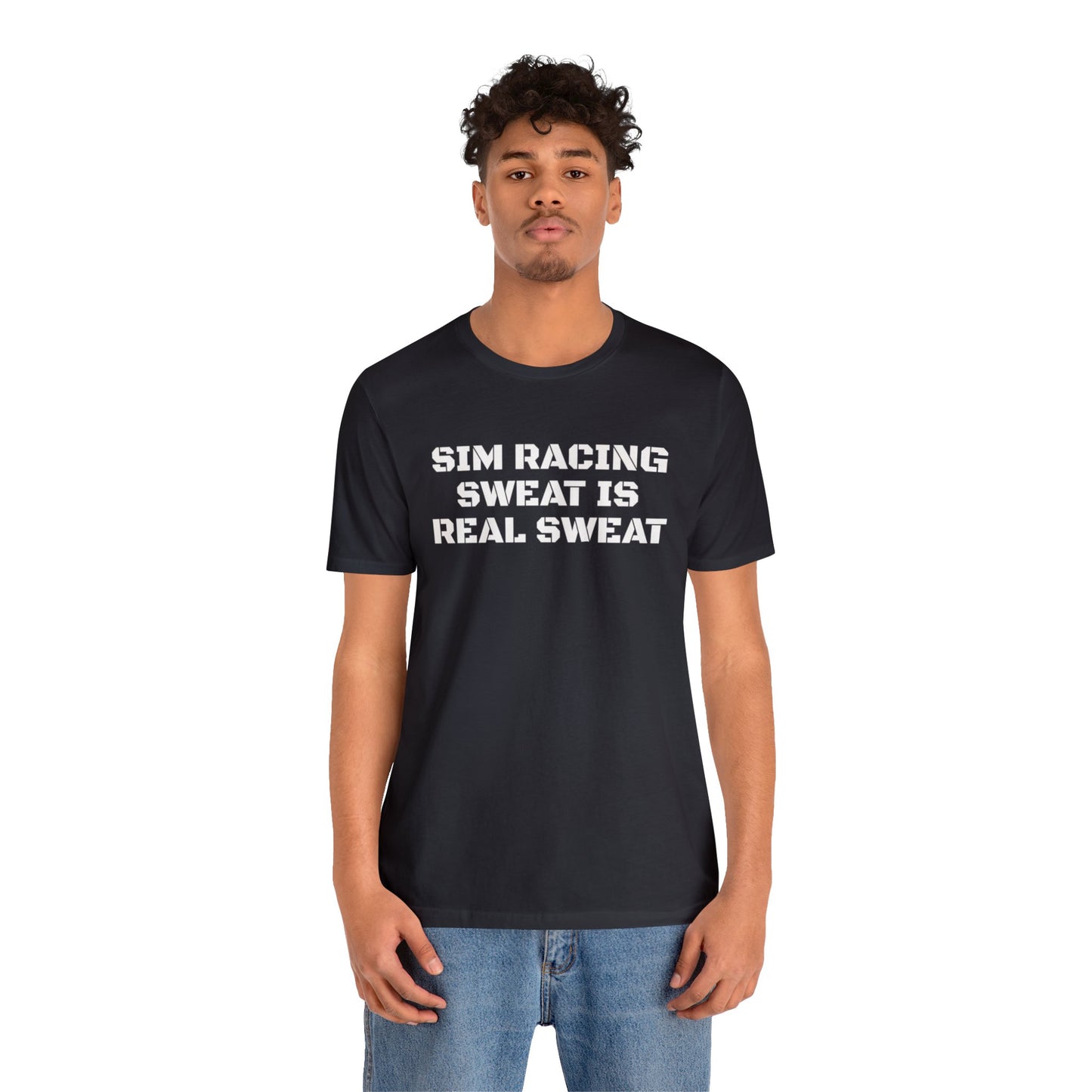 Sim Racing Sweat Is Real Sweat Shirt, Sim Racing, I Racer, Online Gaming, Gift for Gammer, I race online, E sports, Online Racing, Simulator