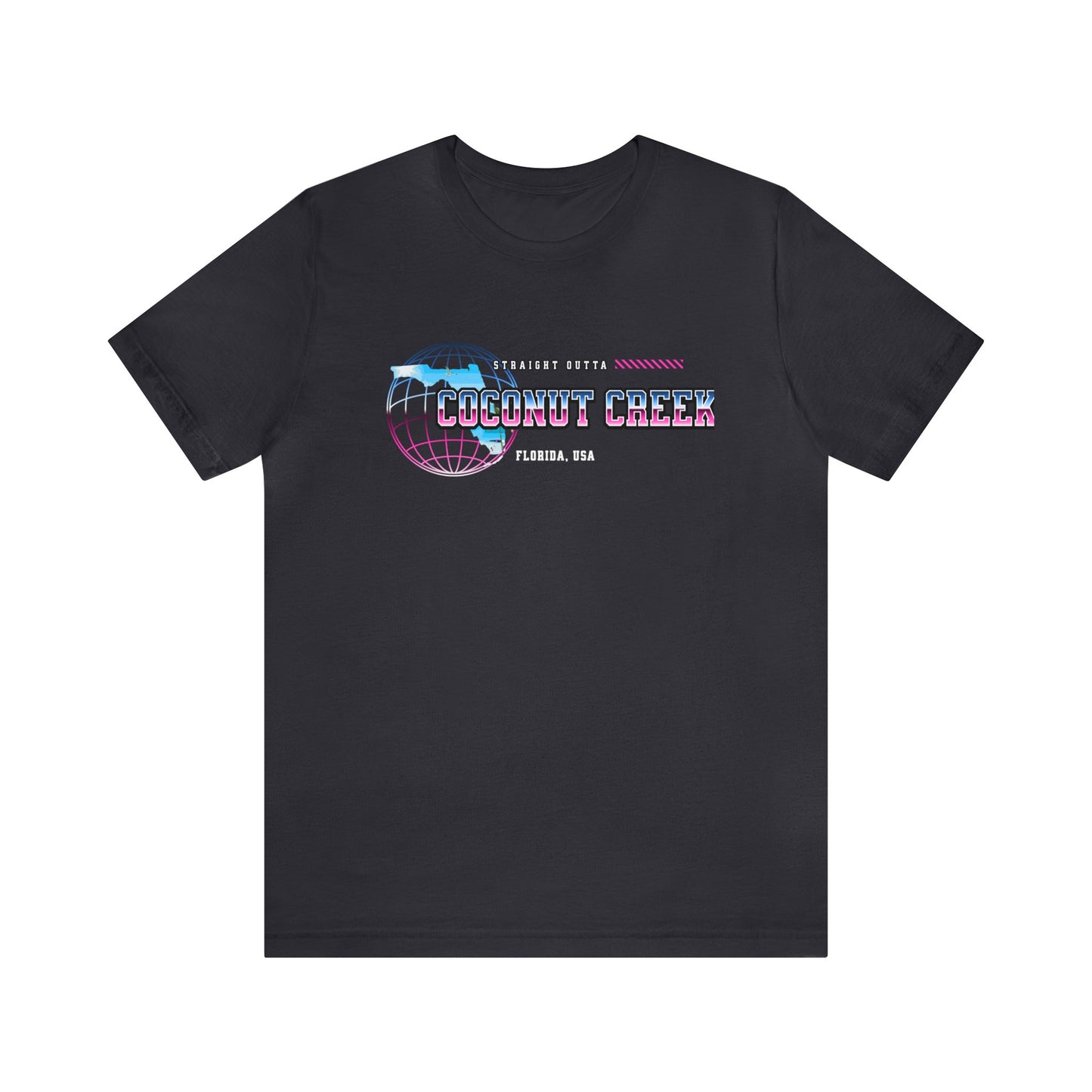 Straight Outta Coconut Creek Florida Home Town Shirt Birthplace Birthday Gift Florida Souviner Florida Cities Destination Gift Gift For Dad