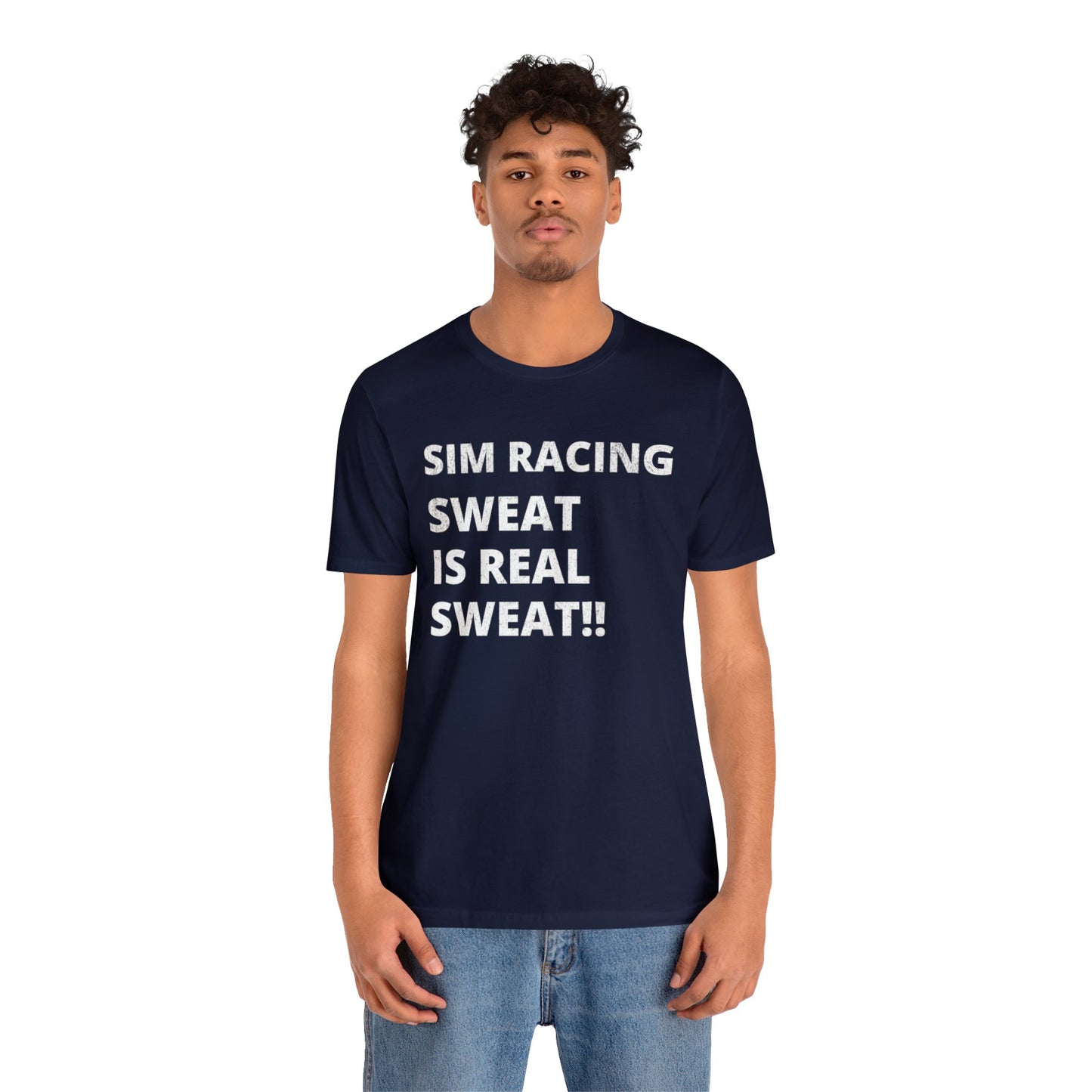 Sim Racing Sweat Is Real Sweat Shirt, Sim Racing, I Racer, Online Gaming, Gift for Gammer, I race online, E sports, Online Racing, Simulator
