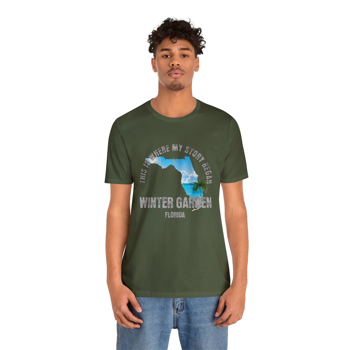 State of Florida T-Shirt - This is where my story began Winter Garden Florida