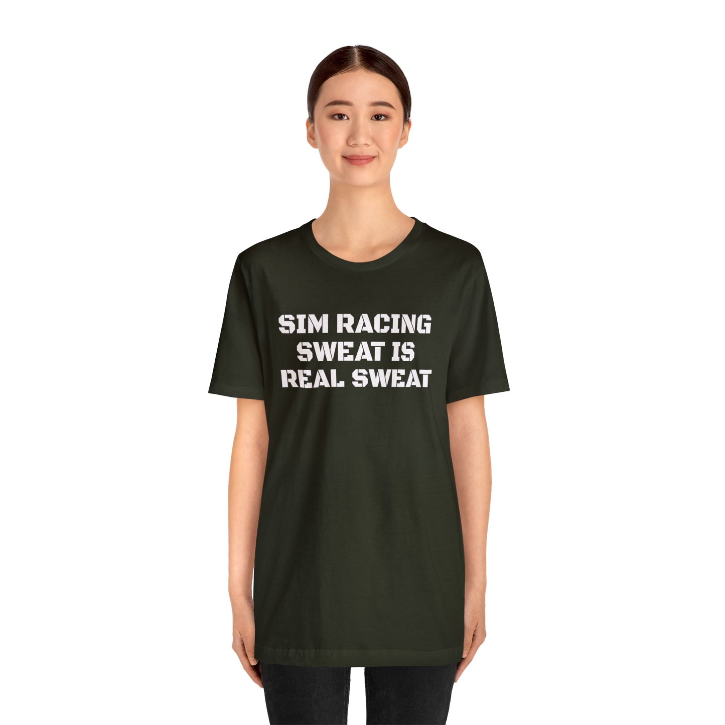Sim Racing Sweat Is Real Sweat Shirt, Sim Racing, I Racer, Online Gaming, Gift for Gammer, I race online, E sports, Online Racing, Simulator