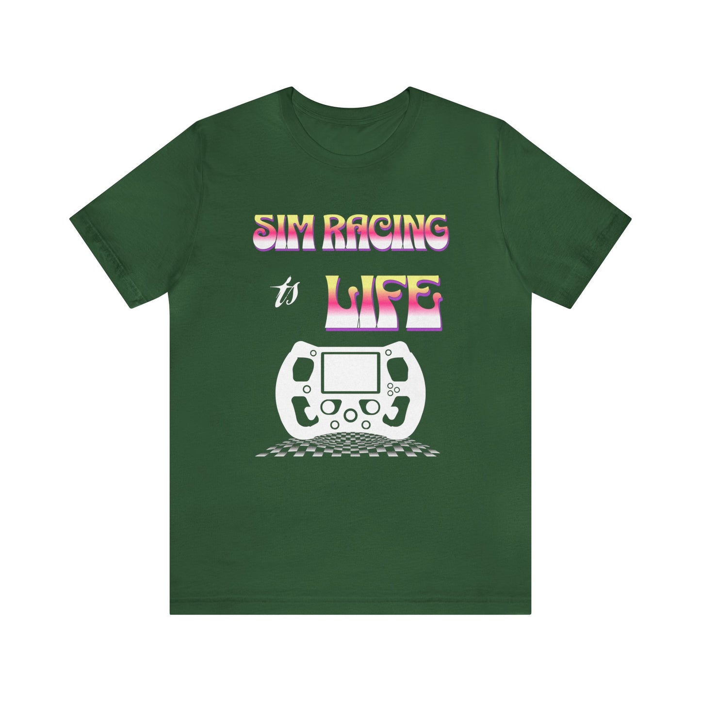 Sim Racing Is Life Shirt, Sim Racing, I Racer, Online Gaming, Gift for Gammer, I race online, E sports, Online Racing, Simulator