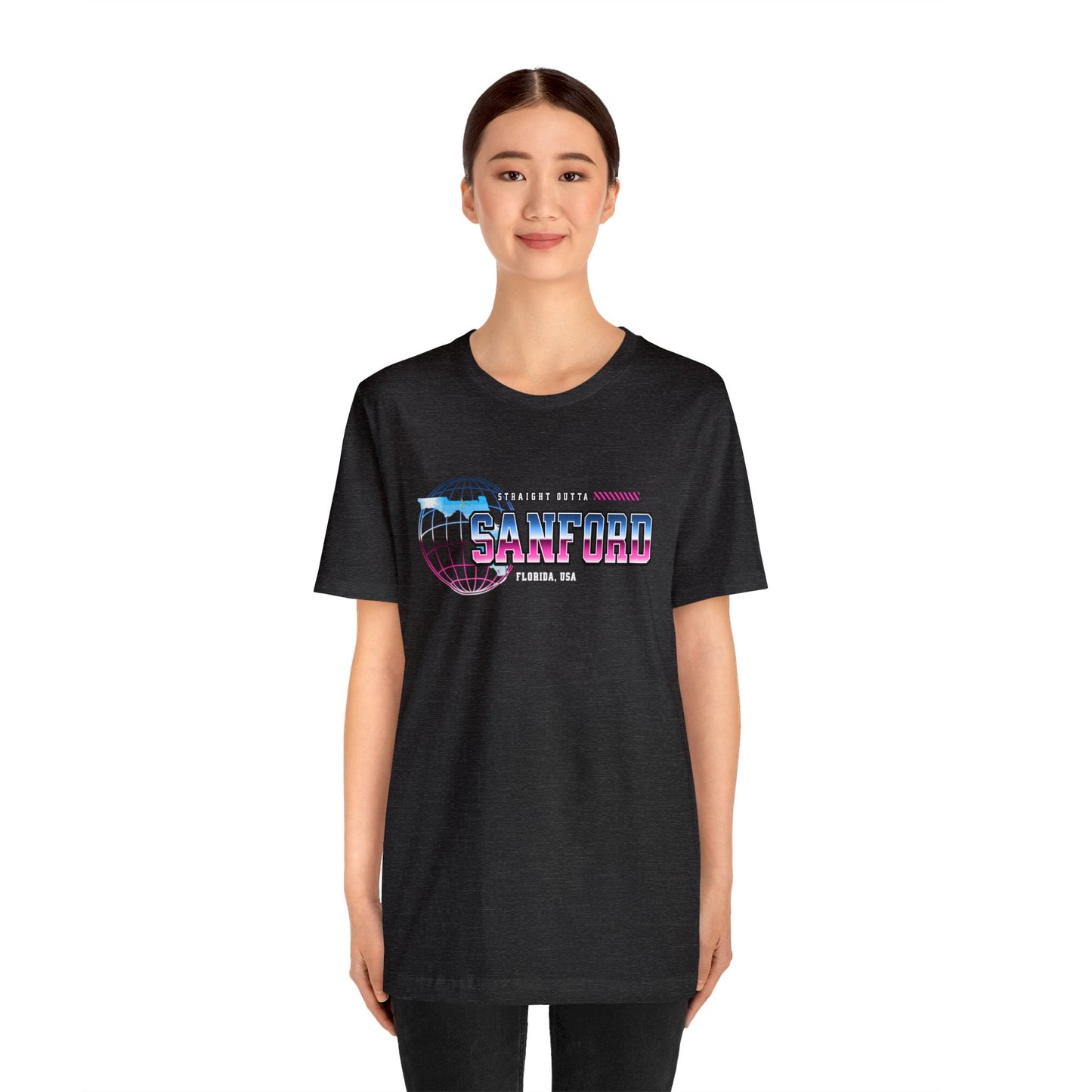 Straight Outta Sanford Florida Home Town Shirt Birthplace Birthday Gift Florida Souviner Florida Cities Destination Gift Gift For Dad