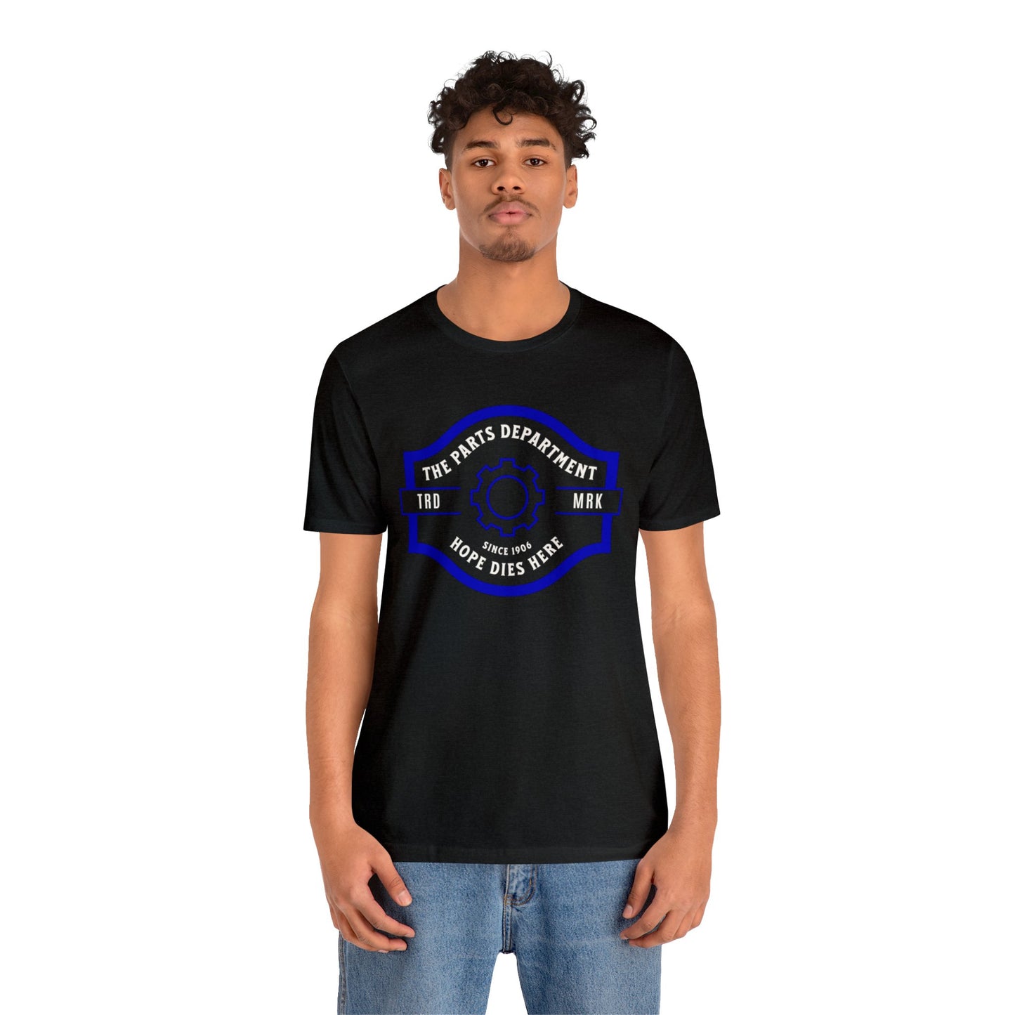 The Parts Department, Hope Dies Here Shirt, Gift for Parts Manager, Dealership Employee, Parts Counter Person, Birthday Gift, Fathers Day