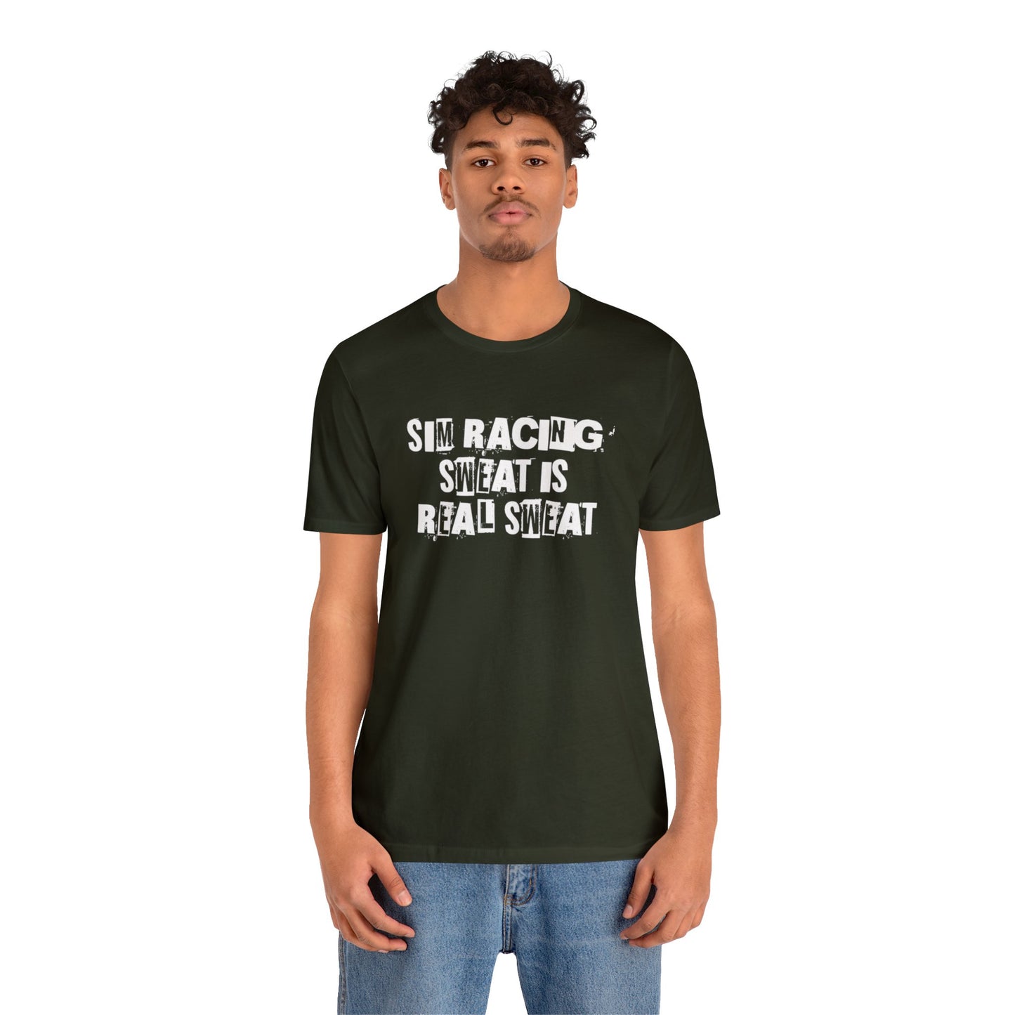 Sim Racing Sweat Is Real Sweat Shirt, Sim Racing, I Racer, Online Gaming, Gift for Gammer, I race online, E sports, Online Racing, Simulator