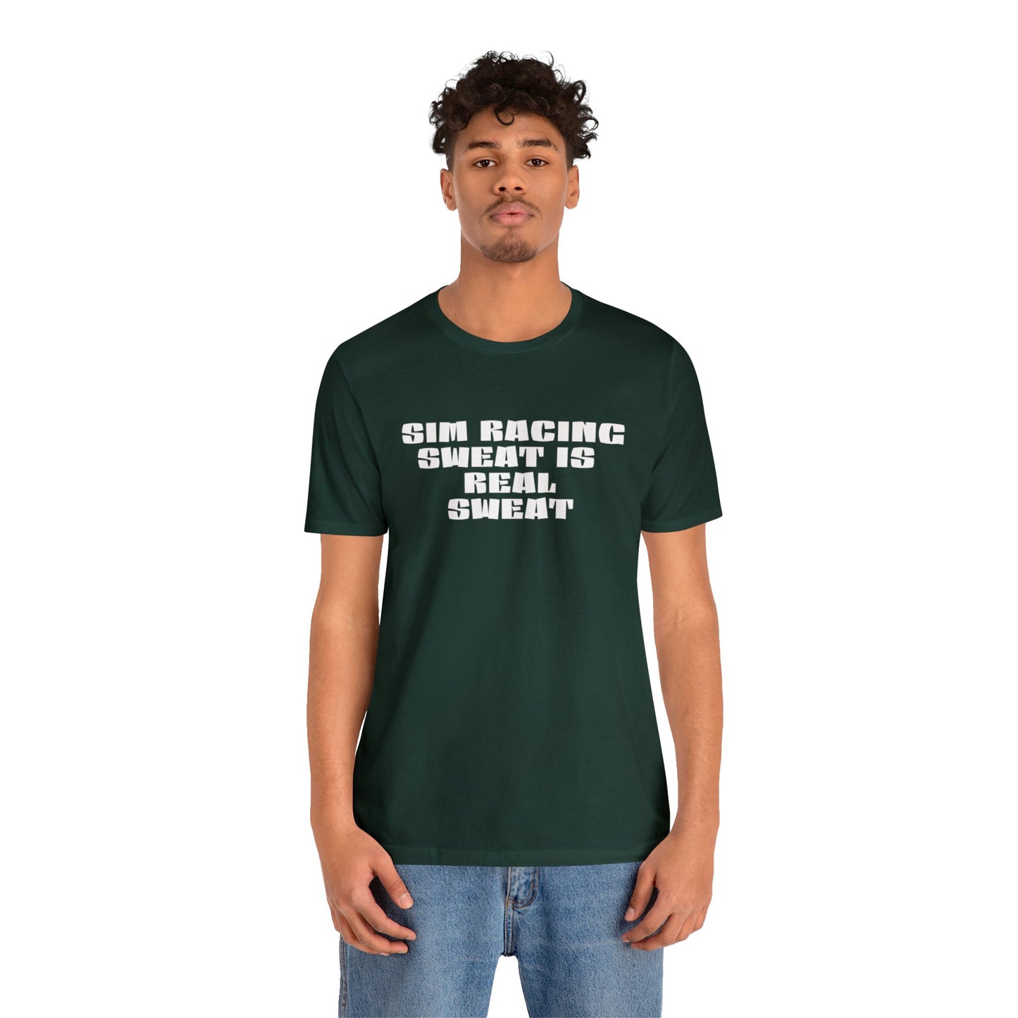 Sim Racing Sweat Is Real Sweat Shirt, Sim Racing, I Racer, Online Gaming, Gift for Gammer, I race online, E sports, Online Racing, Simulator