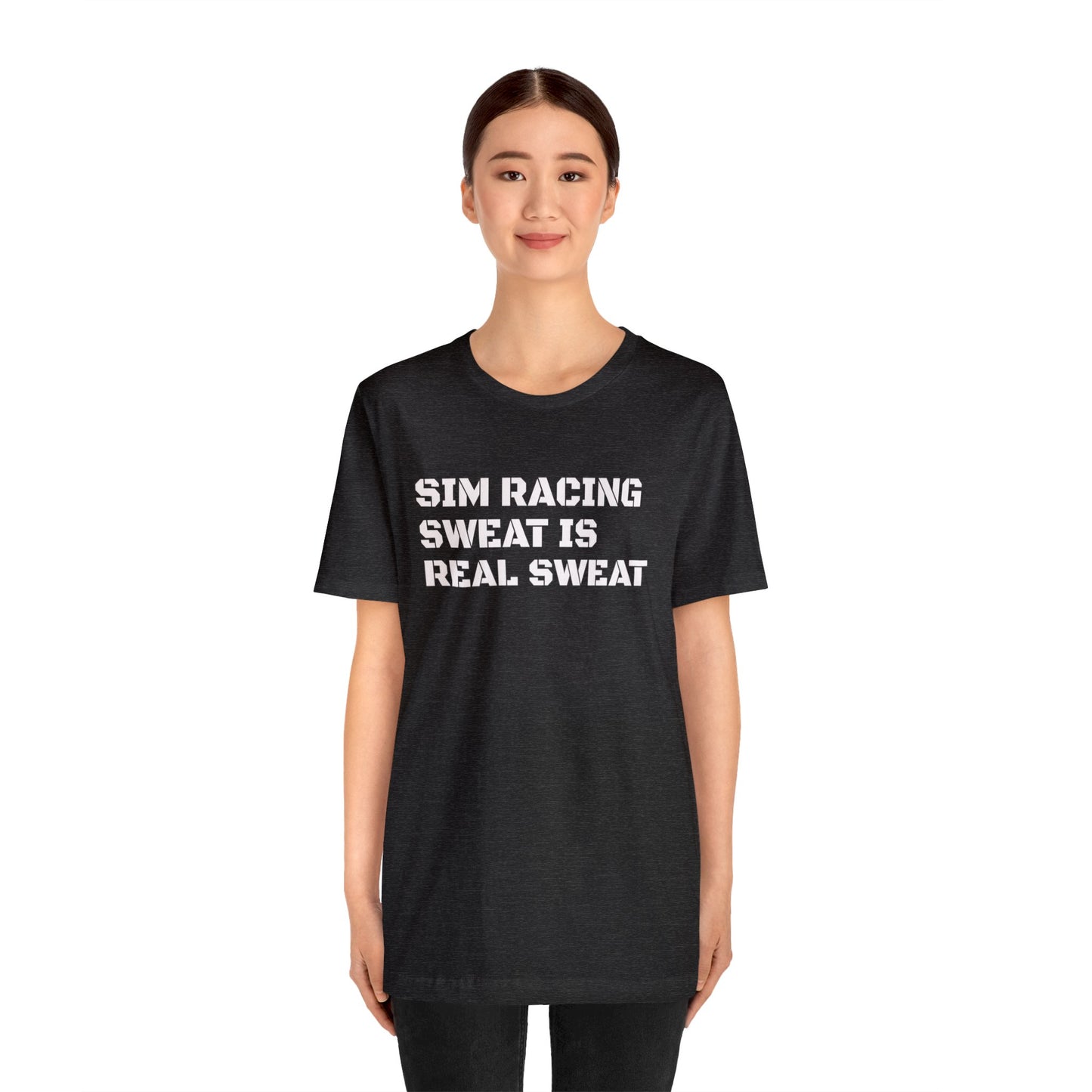 Sim Racing Sweat Is Real Sweat Shirt, Sim Racing, I Racer, Online Gaming, Gift for Gammer, I race online, E sports, Online Racing, Simulator