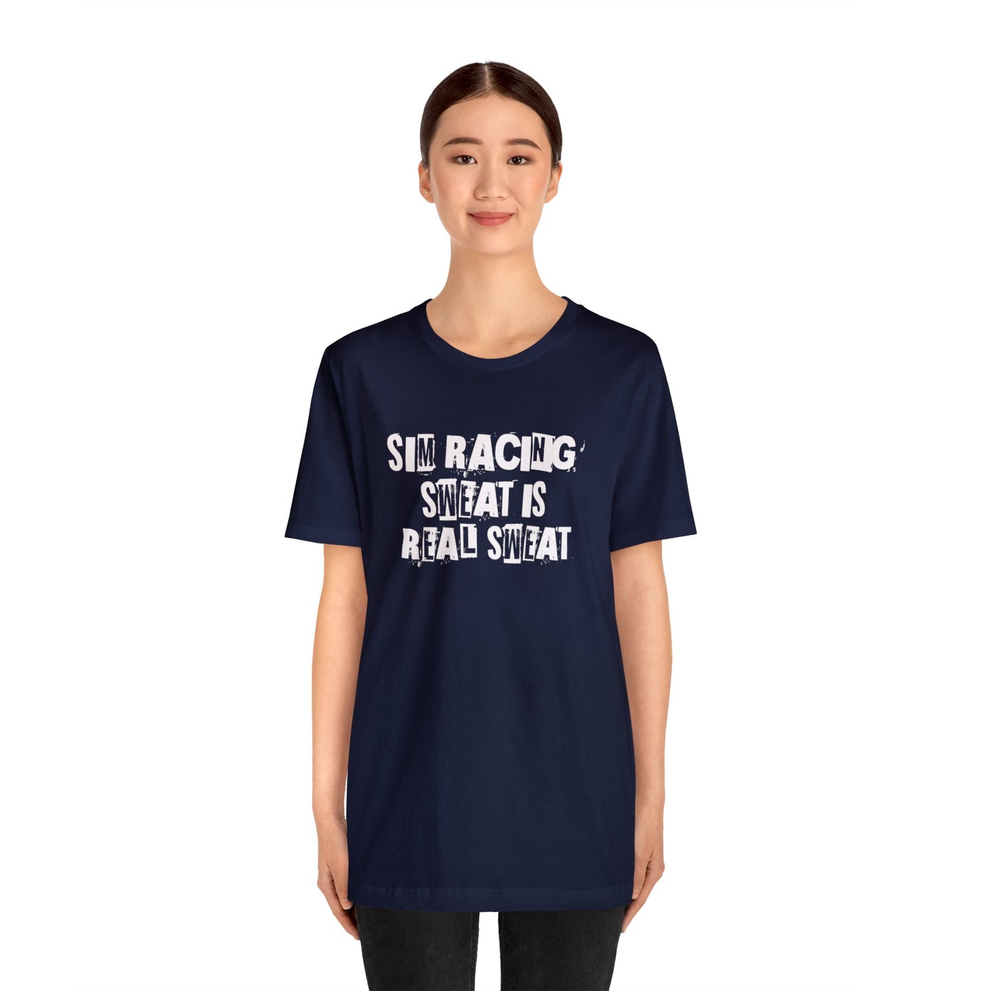 Sim Racing Sweat Is Real Sweat Shirt, Sim Racing, I Racer, Online Gaming, Gift for Gammer, I race online, E sports, Online Racing, Simulator
