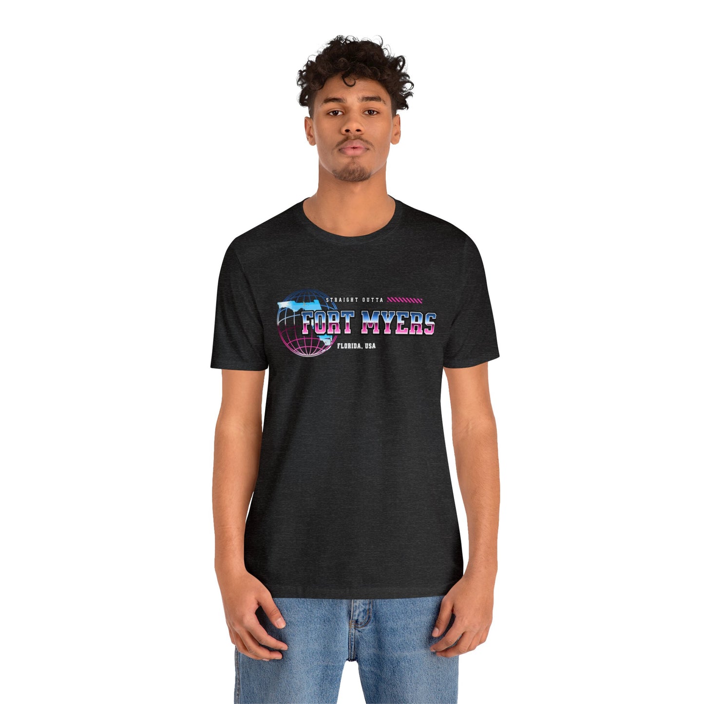 Straight Outta Fort Myers Florida Home Town Shirt Birthplace Birthday Gift Florida Souviner Florida Cities Destination Gift Gift For Dad