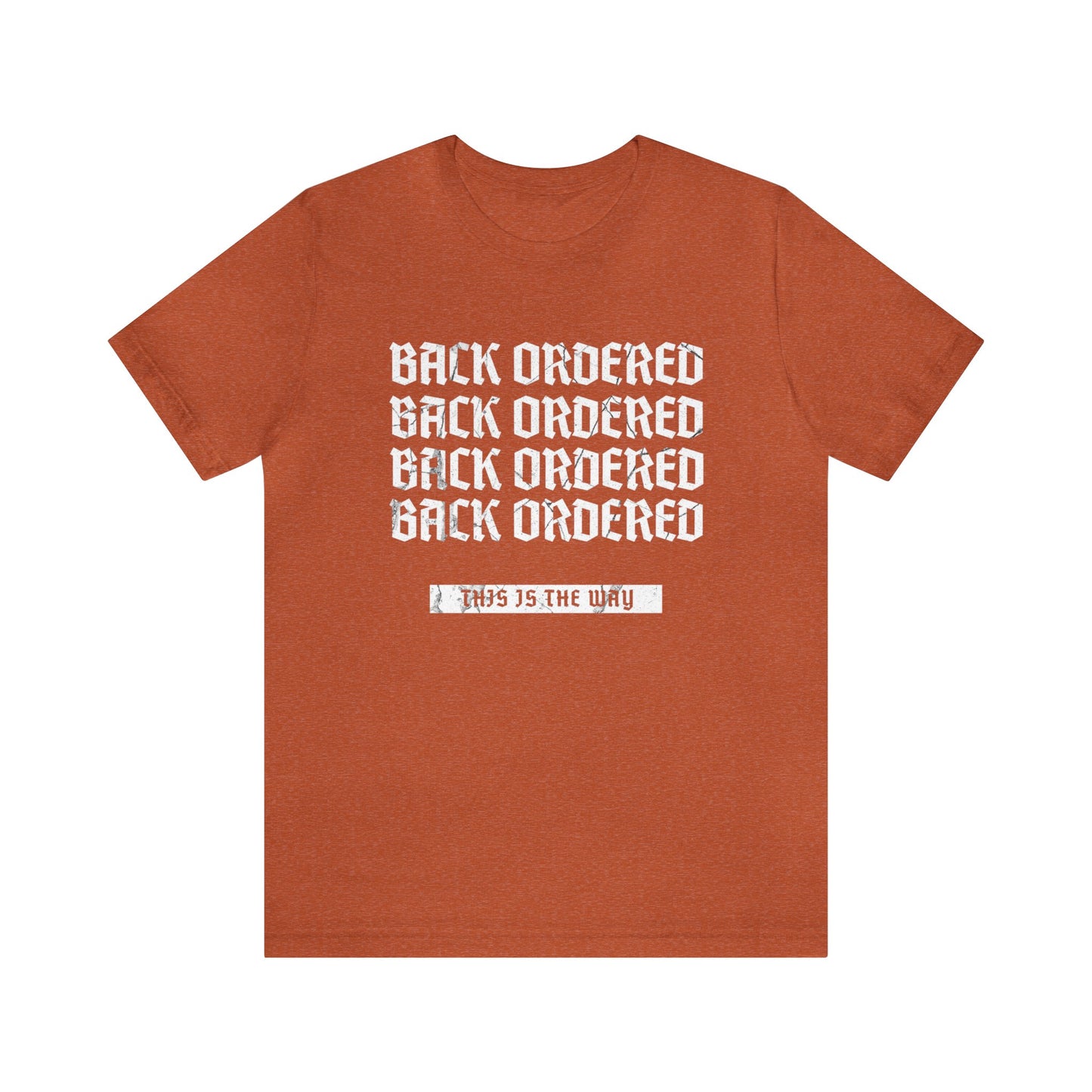 Back Ordered, This is the Way Parts Department Shirt, Gift for Parts Manager, Dealership Employee, Parts Counter Person, Birthday Day