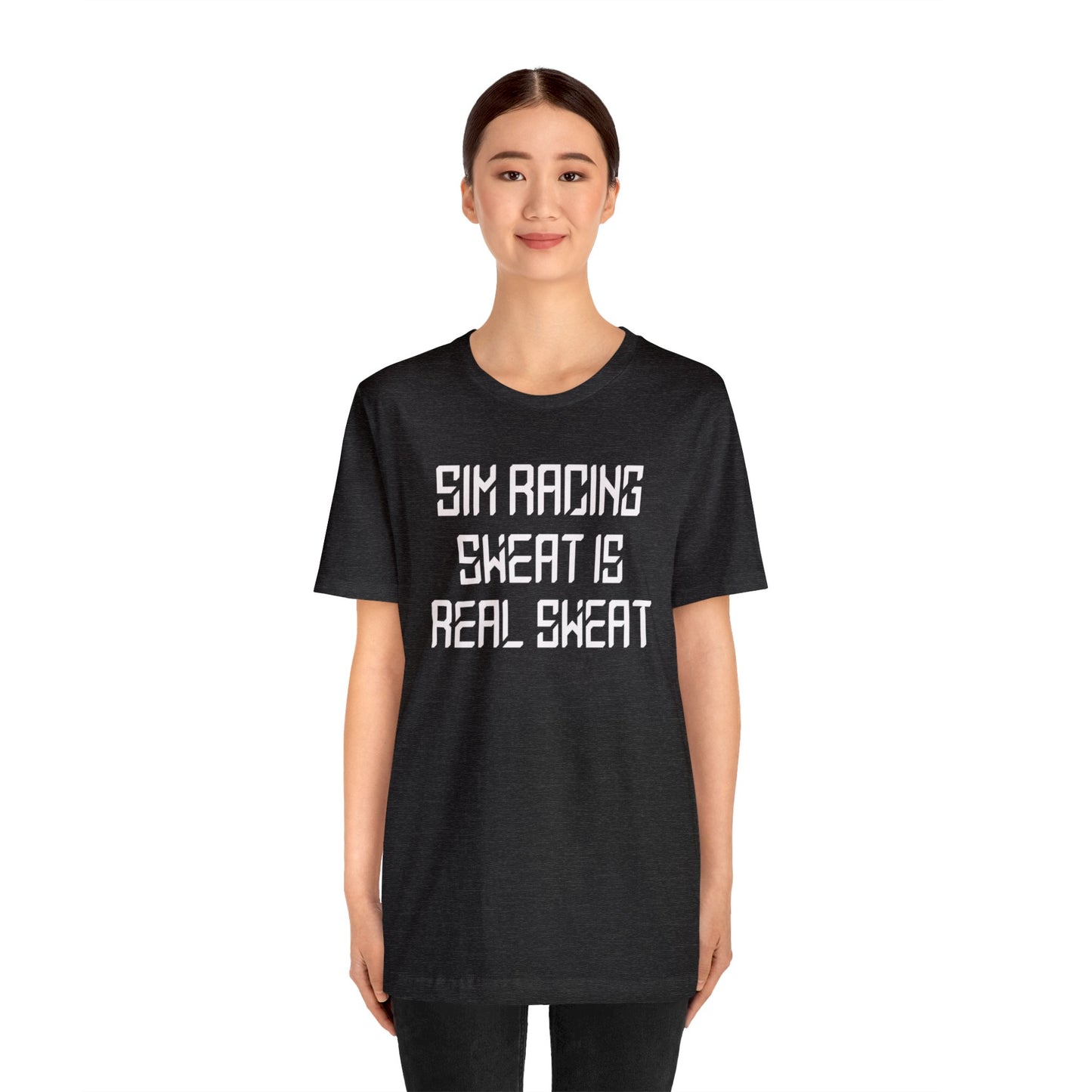 Sim Racing Sweat Is Real Sweat Shirt, Sim Racing, I Racer, Online Gaming, Gift for Gammer, I race online, E sports, Online Racing