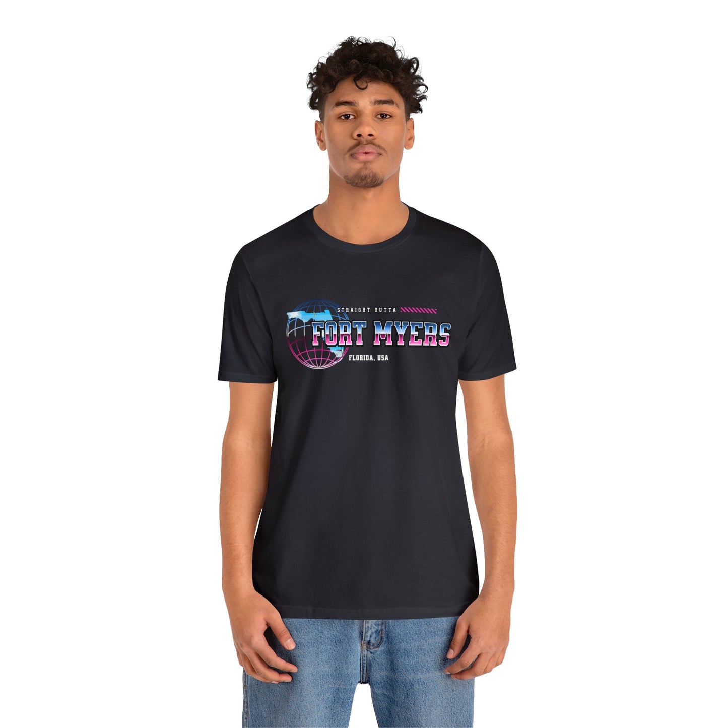 Straight Outta Fort Myers Florida Home Town Shirt Birthplace Birthday Gift Florida Souviner Florida Cities Destination Gift Gift For Dad