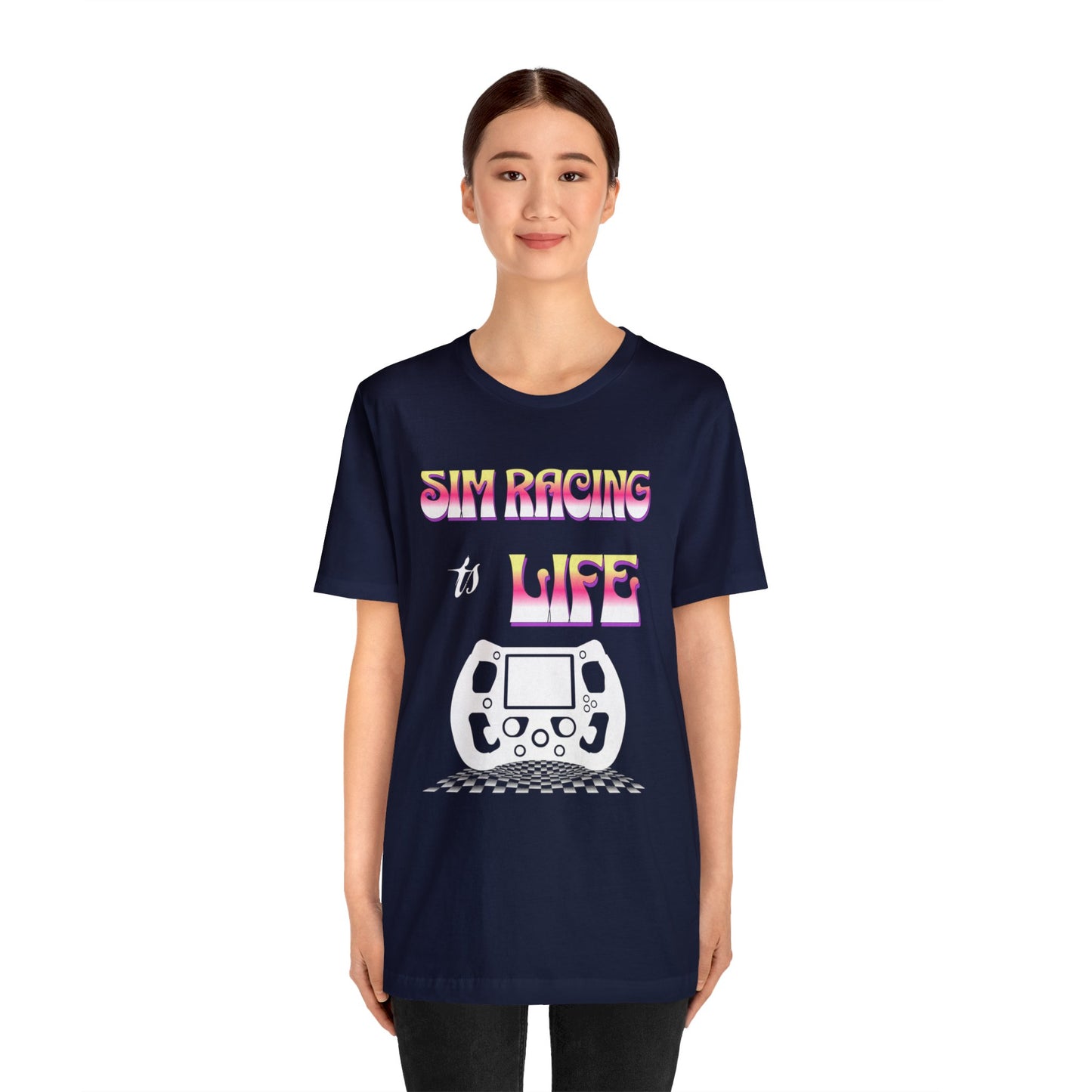 Sim Racing Is Life Shirt, Sim Racing, I Racer, Online Gaming, Gift for Gammer, I race online, E sports, Online Racing, Simulator