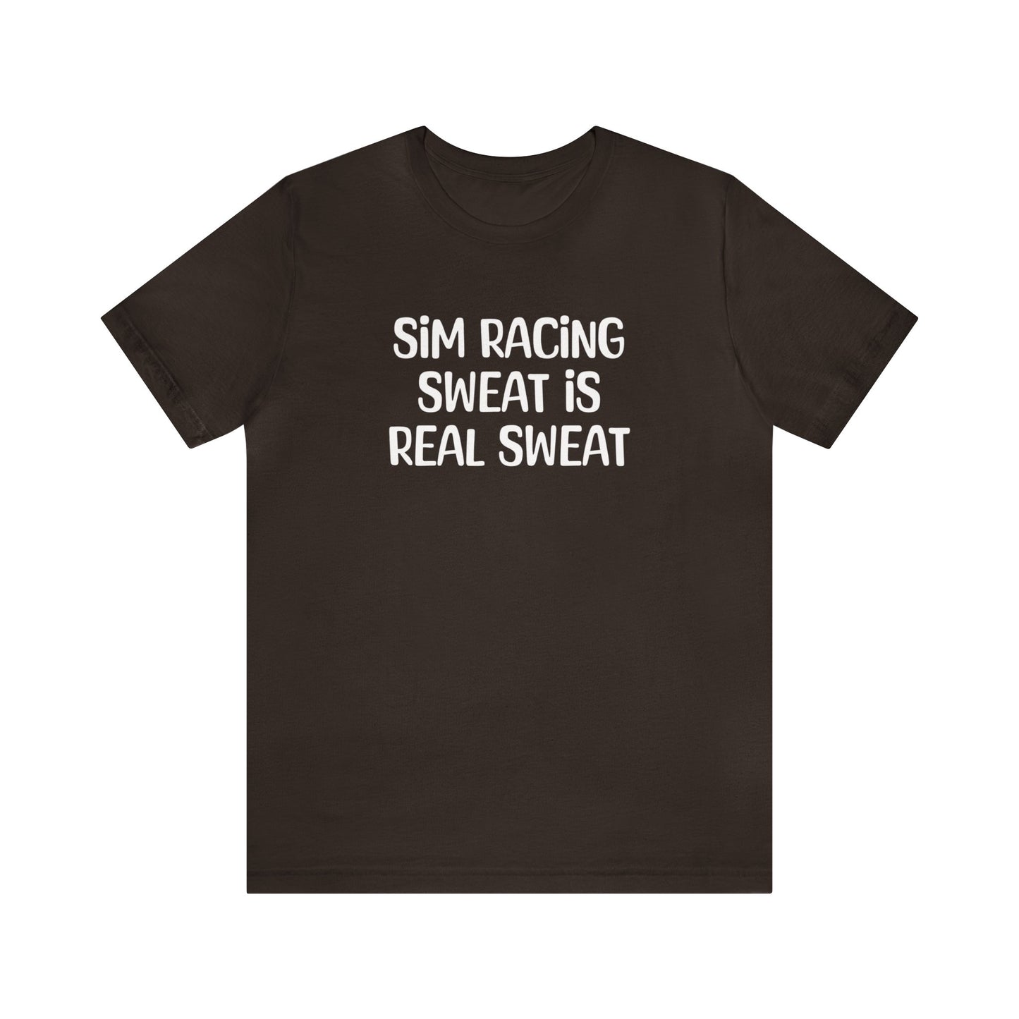 Sim Racing Sweat Is Real Sweat Shirt, Sim Racing, I Racer, Online Gaming, Gift for Gammer, I race online, E sports, Online Racing, Simulator