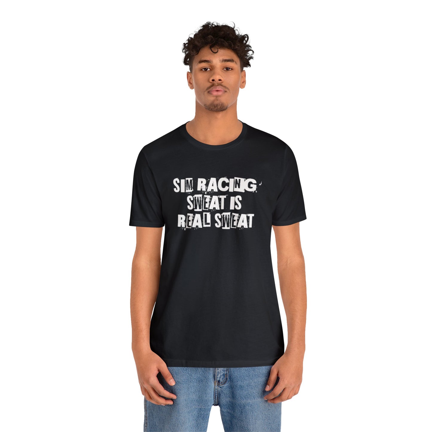 Sim Racing Sweat Is Real Sweat Shirt, Sim Racing, I Racer, Online Gaming, Gift for Gammer, I race online, E sports, Online Racing, Simulator