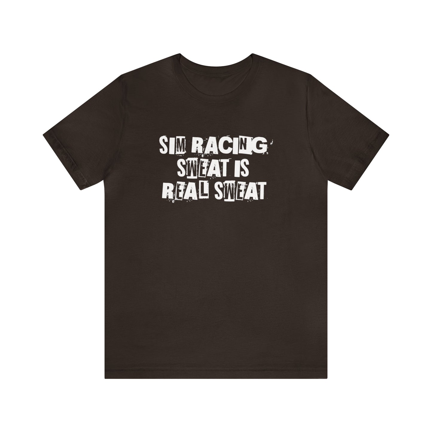 Sim Racing Sweat Is Real Sweat Shirt, Sim Racing, I Racer, Online Gaming, Gift for Gammer, I race online, E sports, Online Racing, Simulator