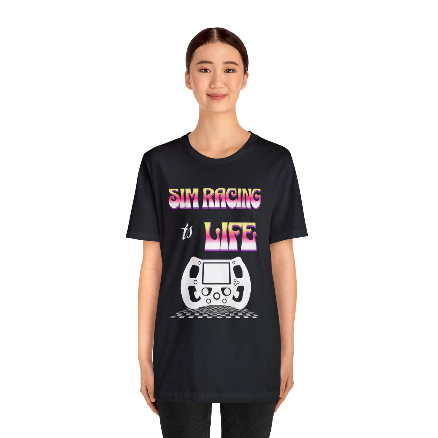 Sim Racing Is Life Shirt, Sim Racing, I Racer, Online Gaming, Gift for Gammer, I race online, E sports, Online Racing, Simulator