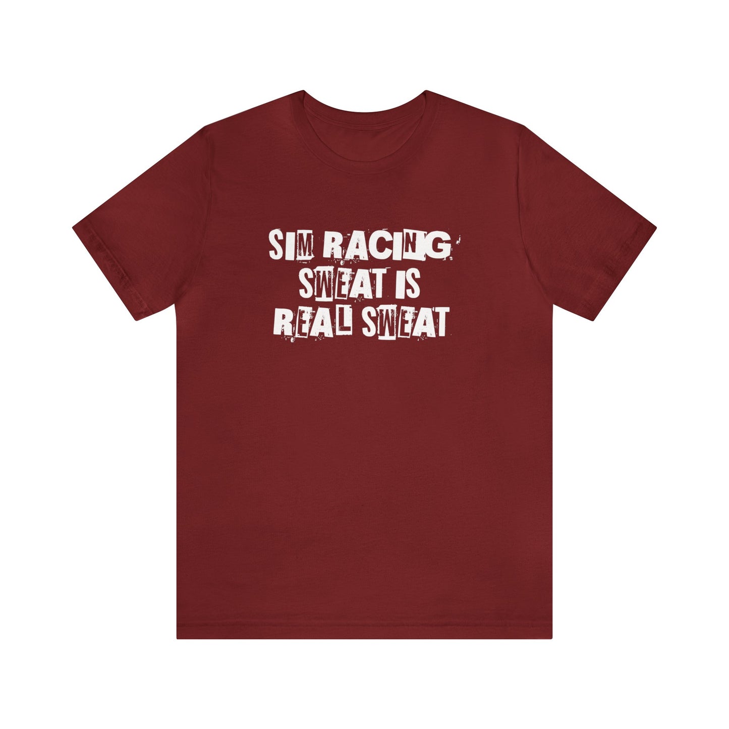 Sim Racing Sweat Is Real Sweat Shirt, Sim Racing, I Racer, Online Gaming, Gift for Gammer, I race online, E sports, Online Racing, Simulator