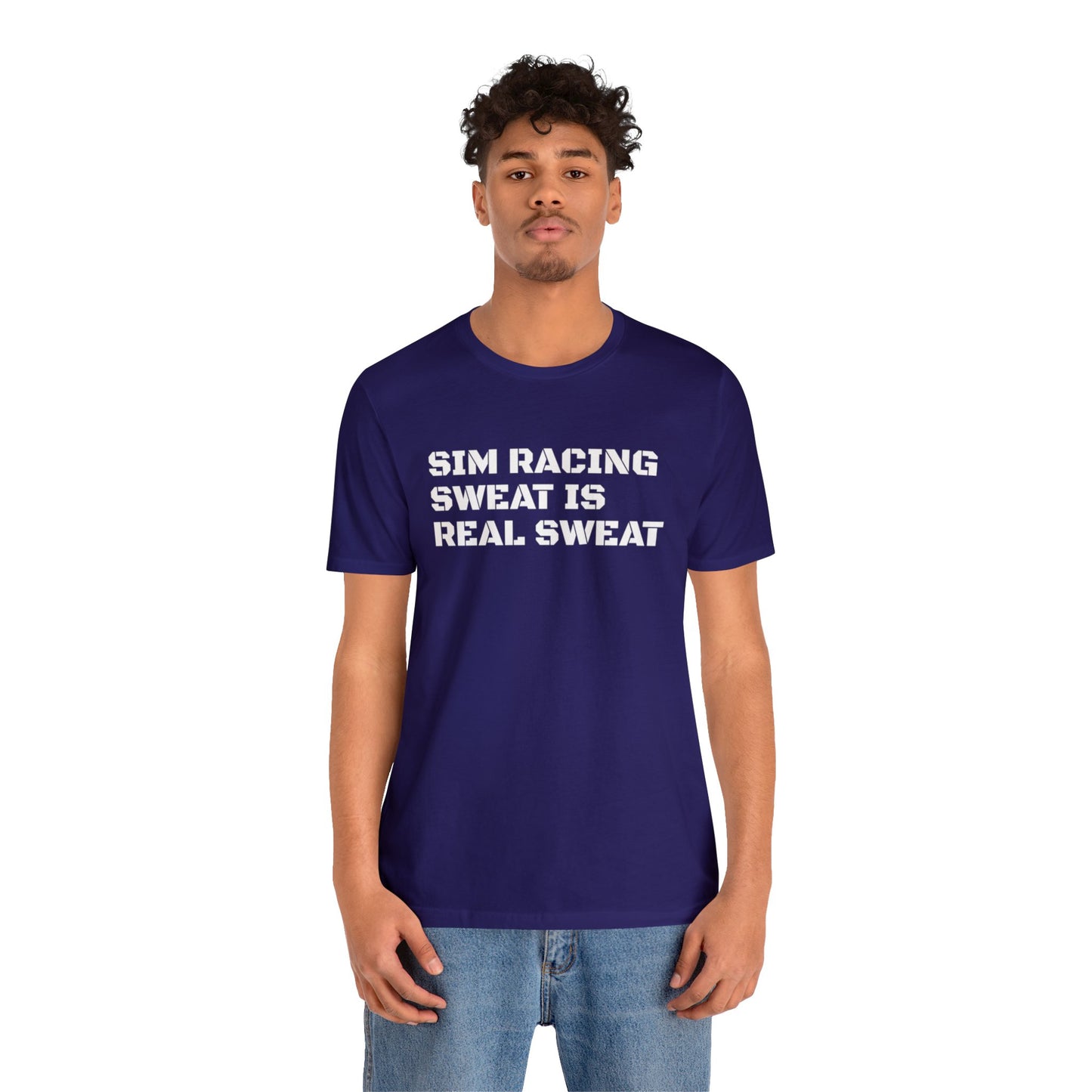 Sim Racing Sweat Is Real Sweat Shirt, Sim Racing, I Racer, Online Gaming, Gift for Gammer, I race online, E sports, Online Racing, Simulator