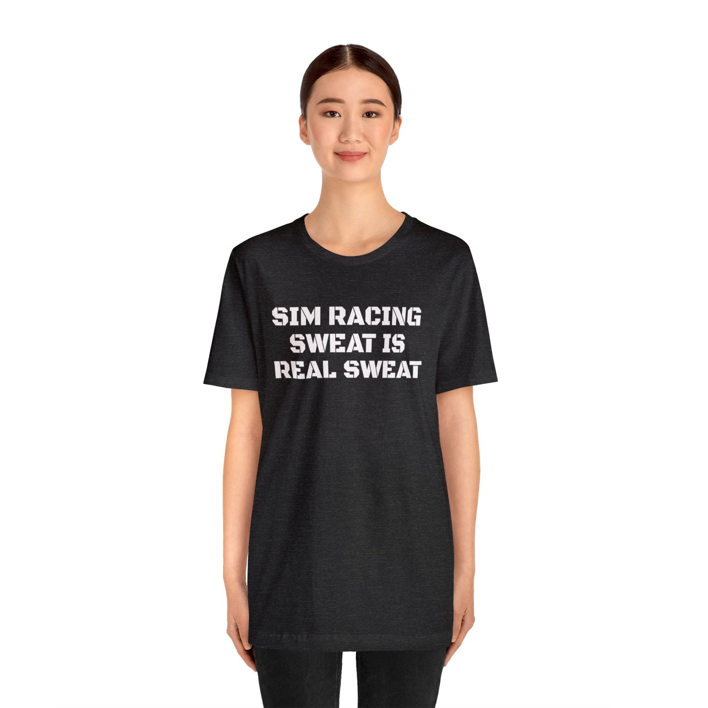 Sim Racing Sweat Is Real Sweat Shirt, Sim Racing, I Racer, Online Gaming, Gift for Gammer, I race online, E sports, Online Racing, Simulator