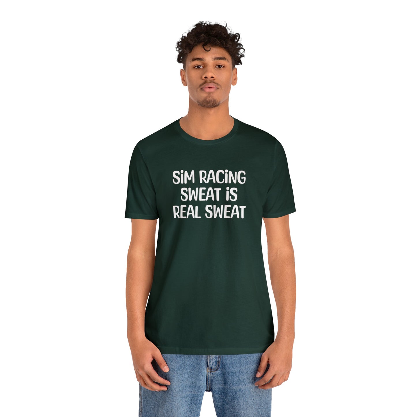 Sim Racing Sweat Is Real Sweat Shirt, Sim Racing, I Racer, Online Gaming, Gift for Gammer, I race online, E sports, Online Racing, Simulator