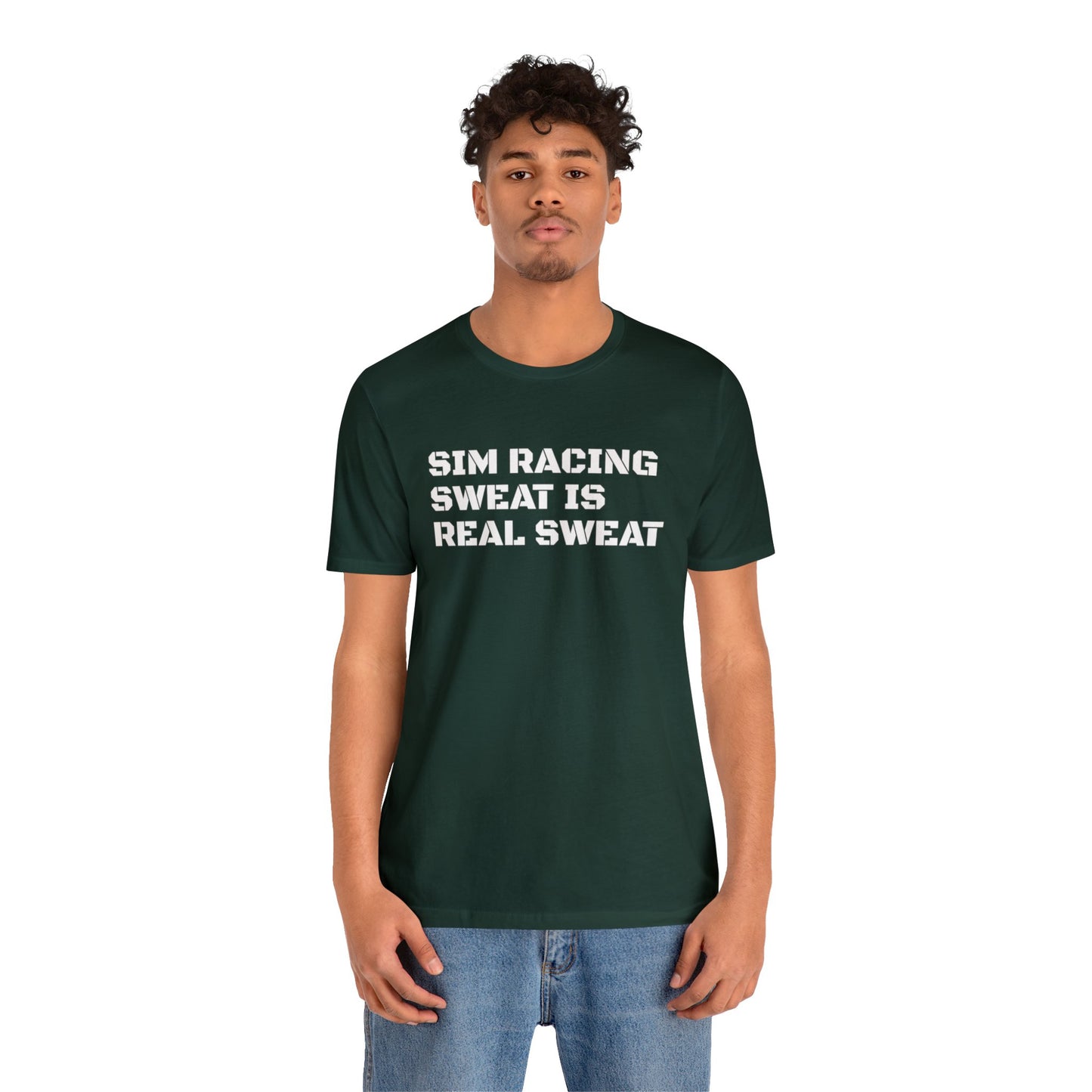 Sim Racing Sweat Is Real Sweat Shirt, Sim Racing, I Racer, Online Gaming, Gift for Gammer, I race online, E sports, Online Racing, Simulator
