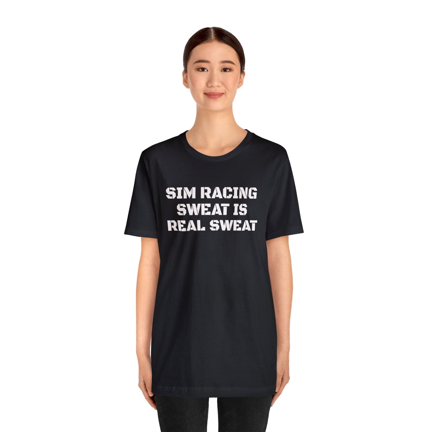Sim Racing Sweat Is Real Sweat Shirt, Sim Racing, I Racer, Online Gaming, Gift for Gammer, I race online, E sports, Online Racing, Simulator