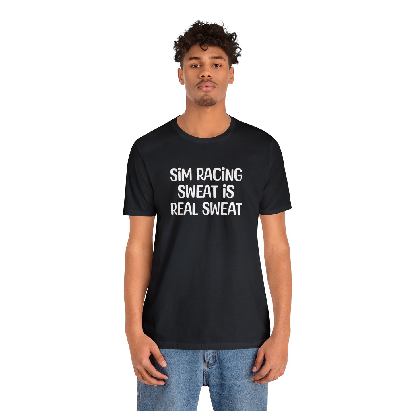 Sim Racing Sweat Is Real Sweat Shirt, Sim Racing, I Racer, Online Gaming, Gift for Gammer, I race online, E sports, Online Racing, Simulator