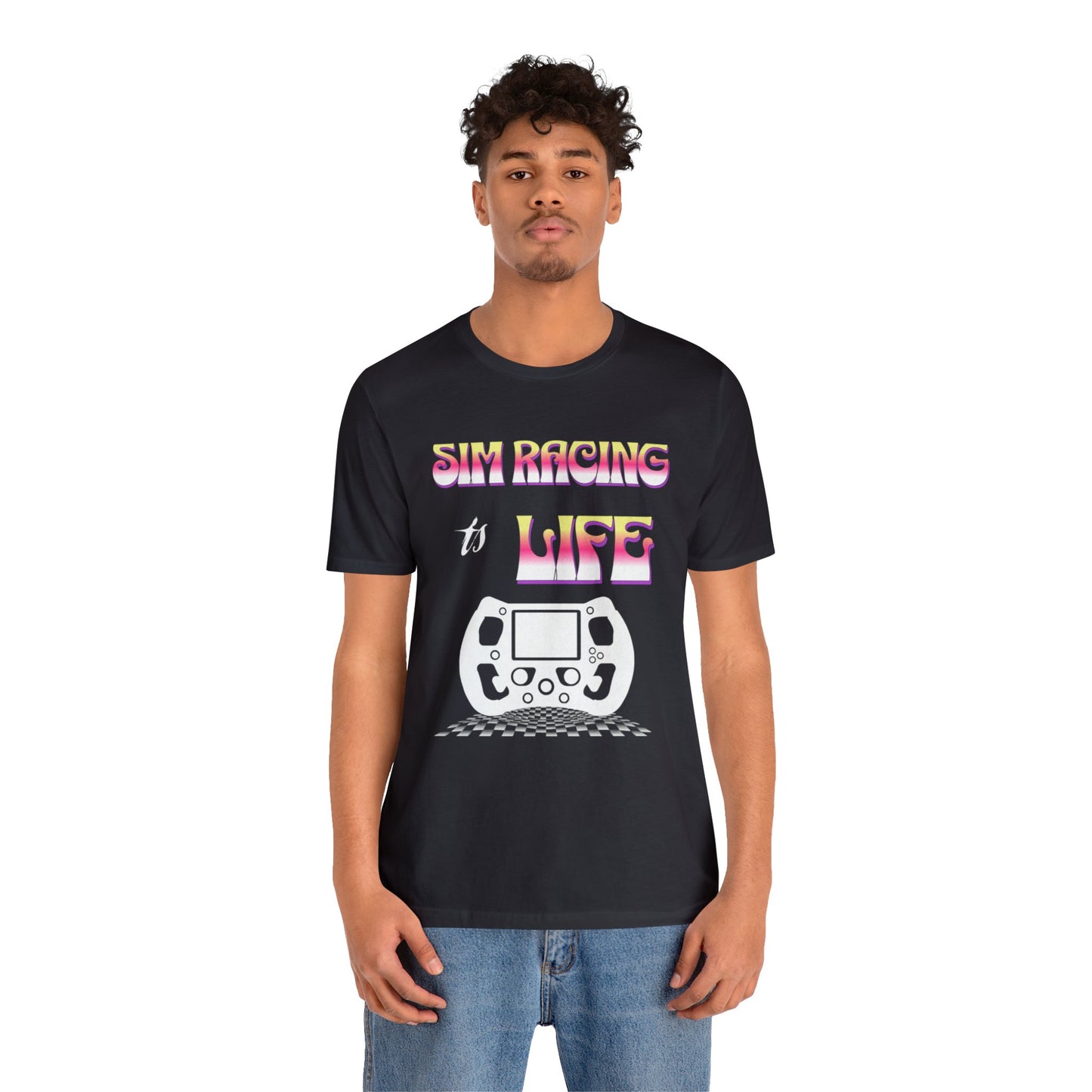 Sim Racing Is Life Shirt, Sim Racing, I Racer, Online Gaming, Gift for Gammer, I race online, E sports, Online Racing, Simulator