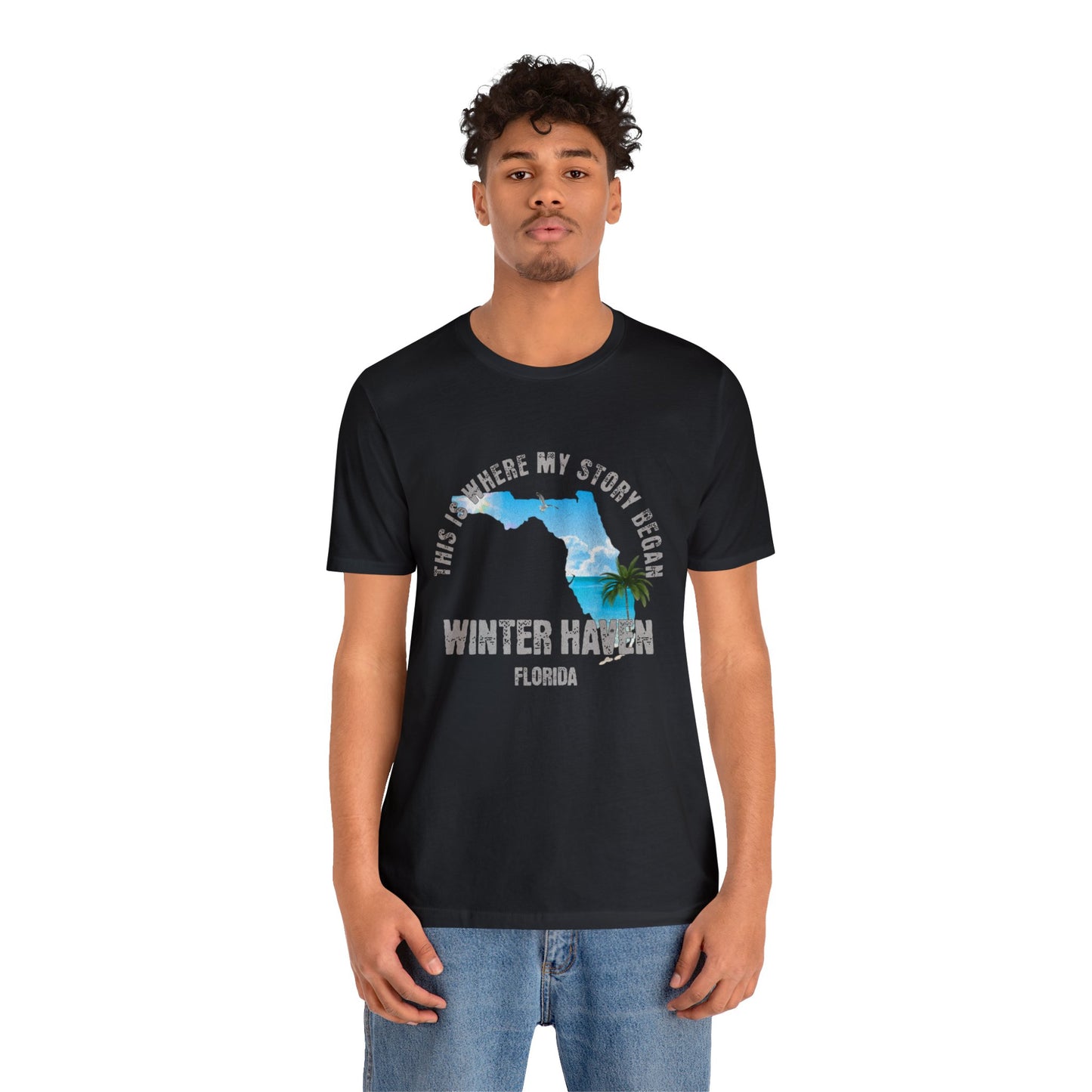 State of Florida T-Shirt - This is where my story began Winter Haven Florida