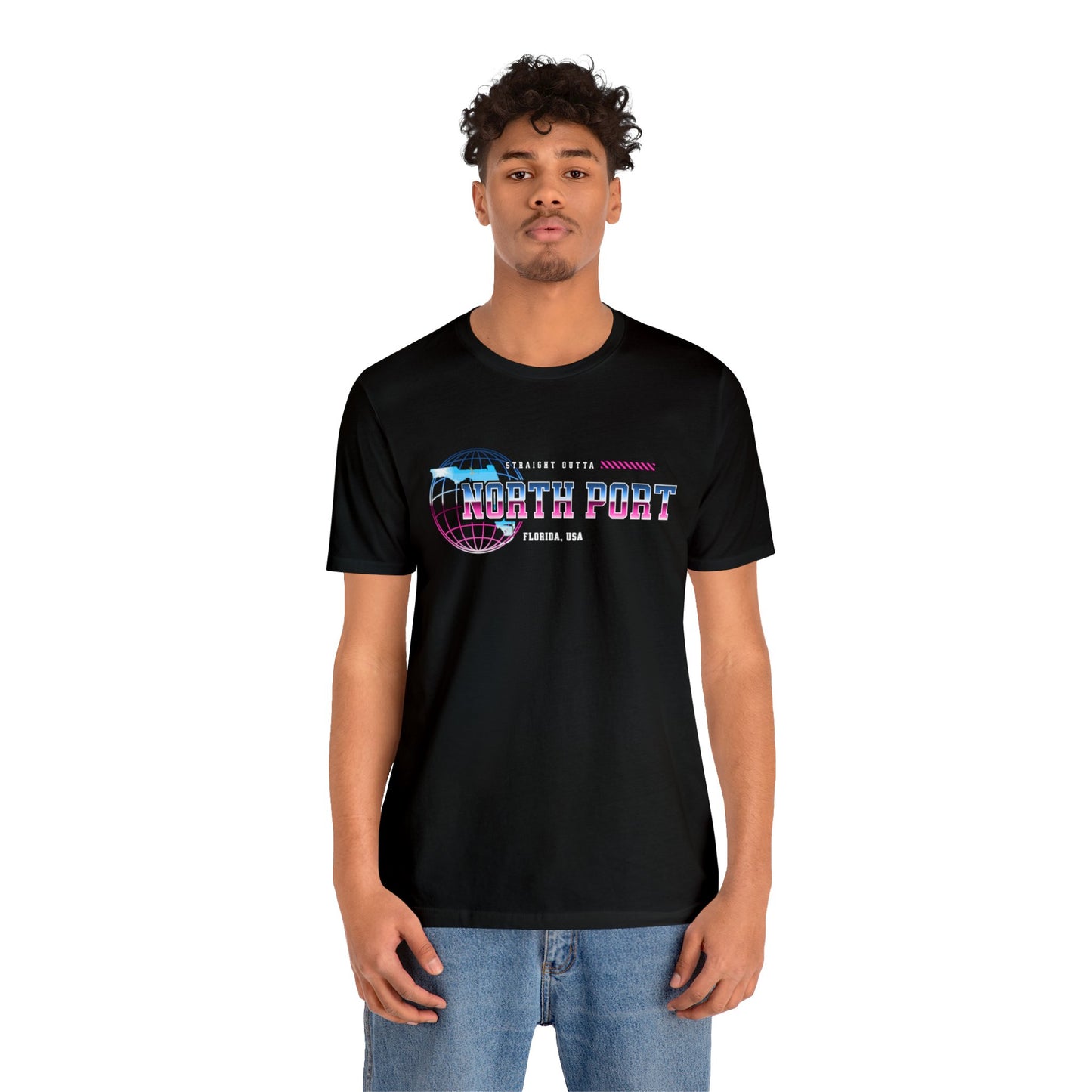 Straight Outta North Port Florida Home Town Shirt Birthplace Birthday Gift Florida Souviner Florida Cities Destination Gift Gift For Dad