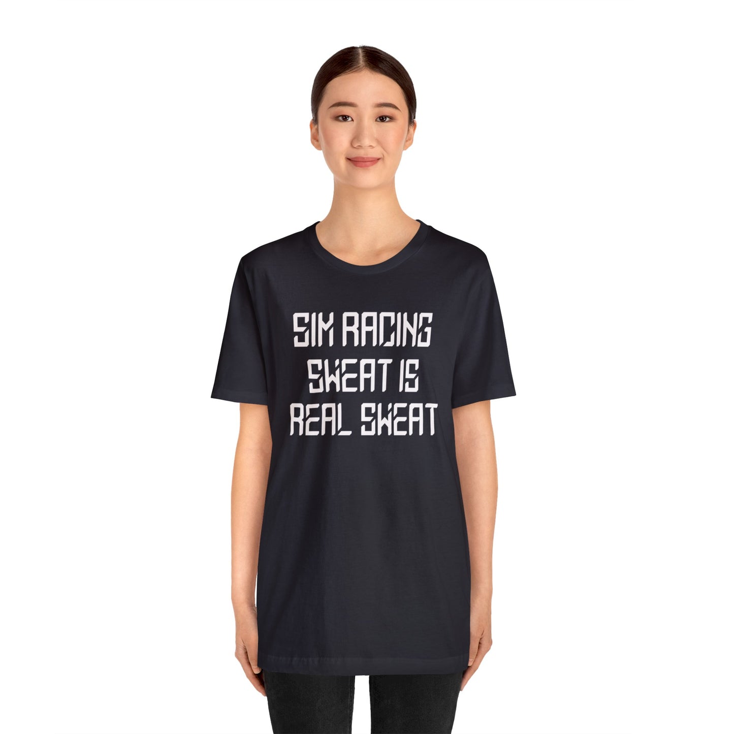 Sim Racing Sweat Is Real Sweat Shirt, Sim Racing, I Racer, Online Gaming, Gift for Gammer, I race online, E sports, Online Racing