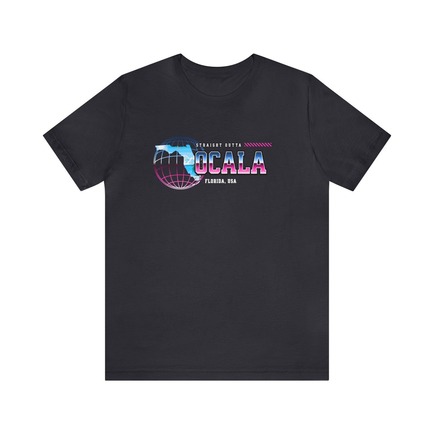 Straight Outta Ocala Florida Home Town Shirt Birthplace Birthday Gift Florida Souviner Florida Cities Destination Gift Gift For Dad