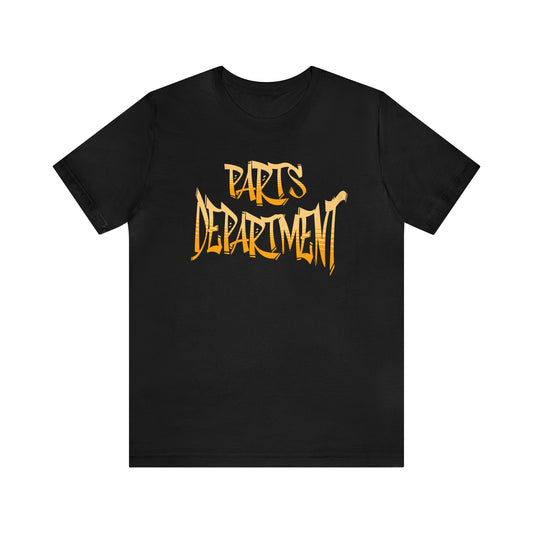 Parts Department Grafitti Shirt, Gift for Parts Manager, Dealership Employee, Parts Counter Person, Birthday Gift, Gift For Boy Friend