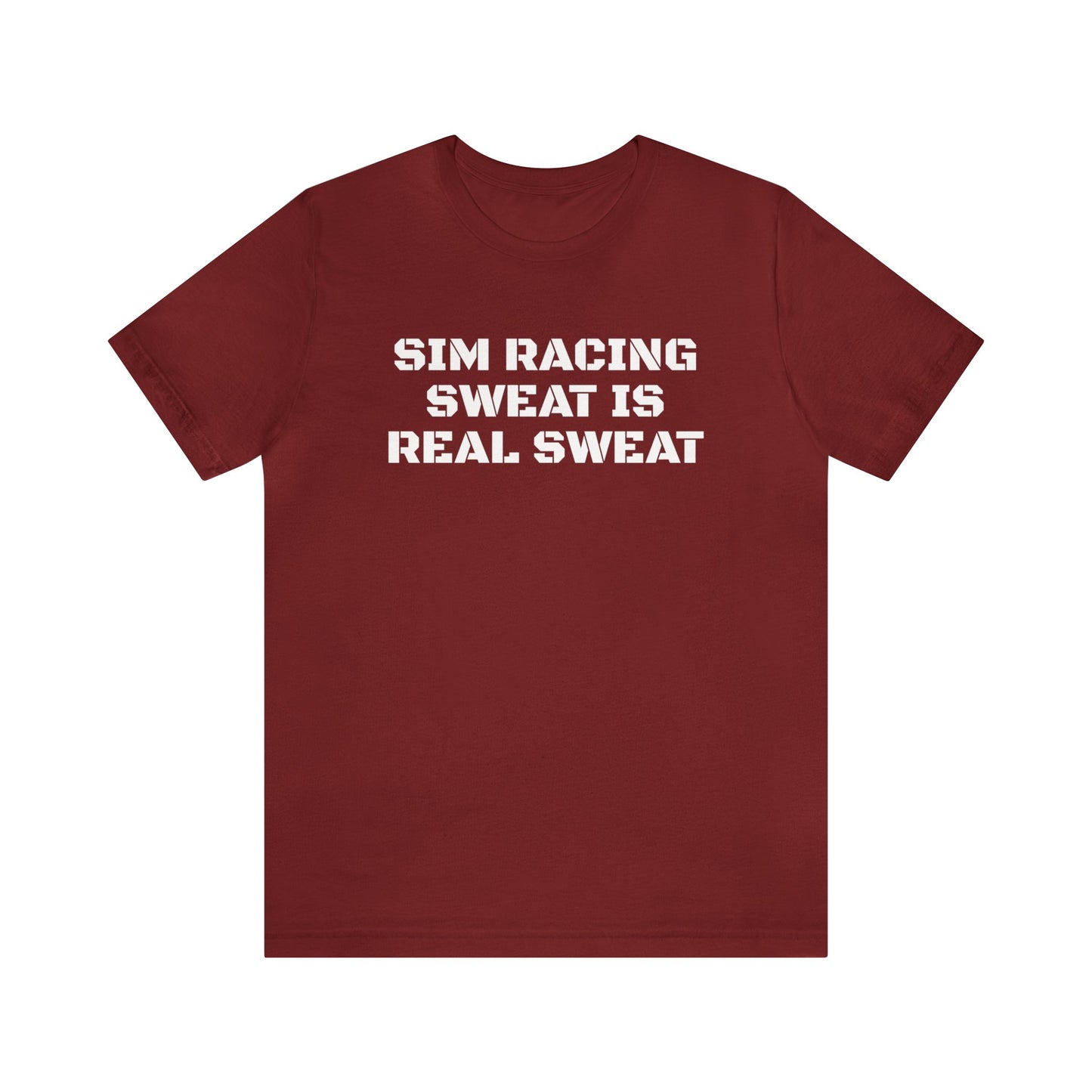 Sim Racing Sweat Is Real Sweat Shirt, Sim Racing, I Racer, Online Gaming, Gift for Gammer, I race online, E sports, Online Racing, Simulator
