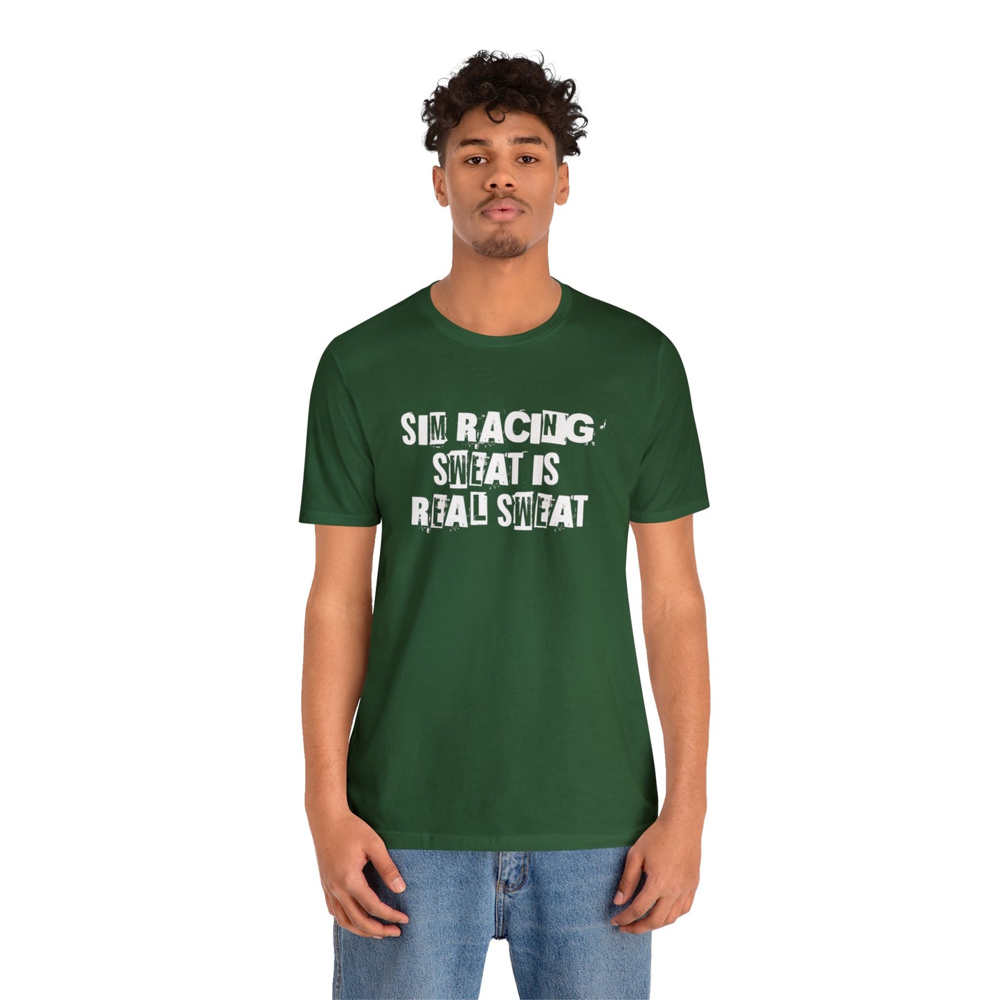 Sim Racing Sweat Is Real Sweat Shirt, Sim Racing, I Racer, Online Gaming, Gift for Gammer, I race online, E sports, Online Racing, Simulator