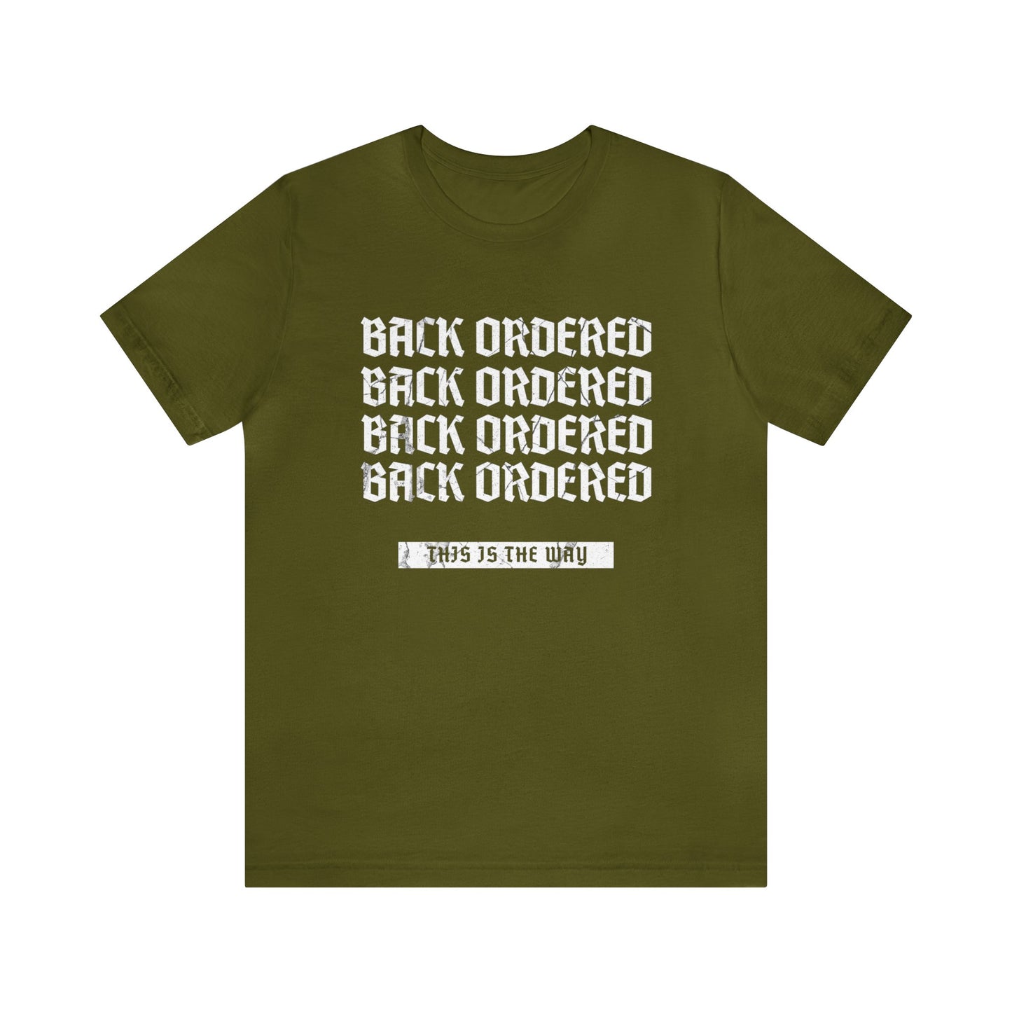 Back Ordered, This is the Way Parts Department Shirt, Gift for Parts Manager, Dealership Employee, Parts Counter Person, Birthday Day