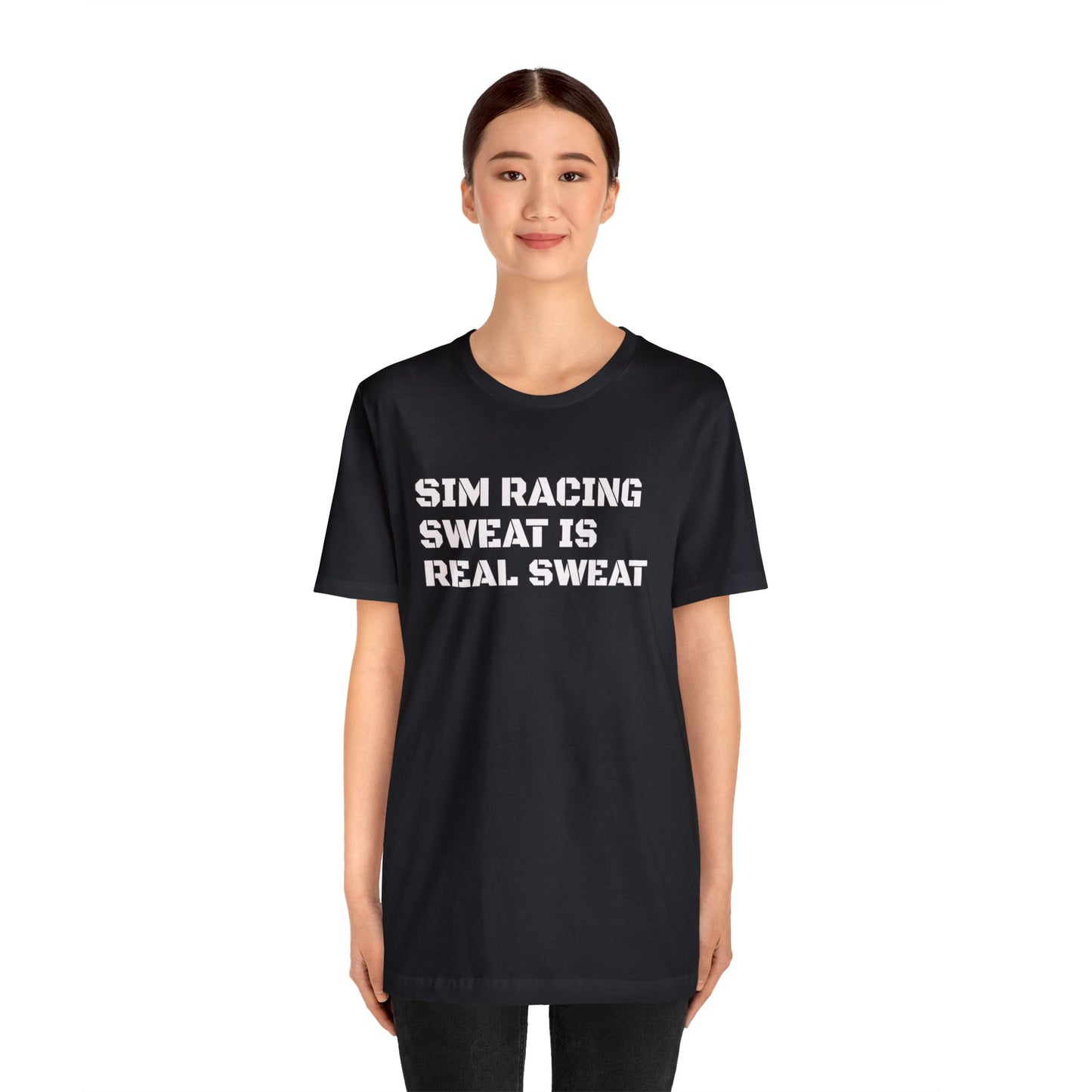 Sim Racing Sweat Is Real Sweat Shirt, Sim Racing, I Racer, Online Gaming, Gift for Gammer, I race online, E sports, Online Racing, Simulator