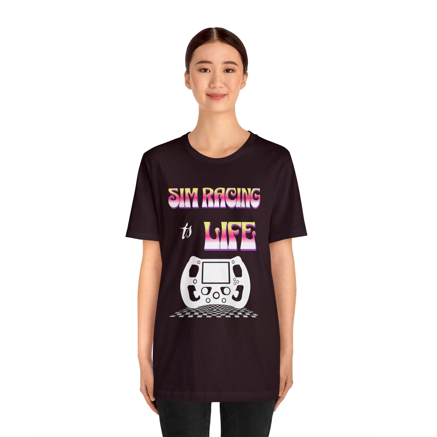 Sim Racing Is Life Shirt, Sim Racing, I Racer, Online Gaming, Gift for Gammer, I race online, E sports, Online Racing, Simulator
