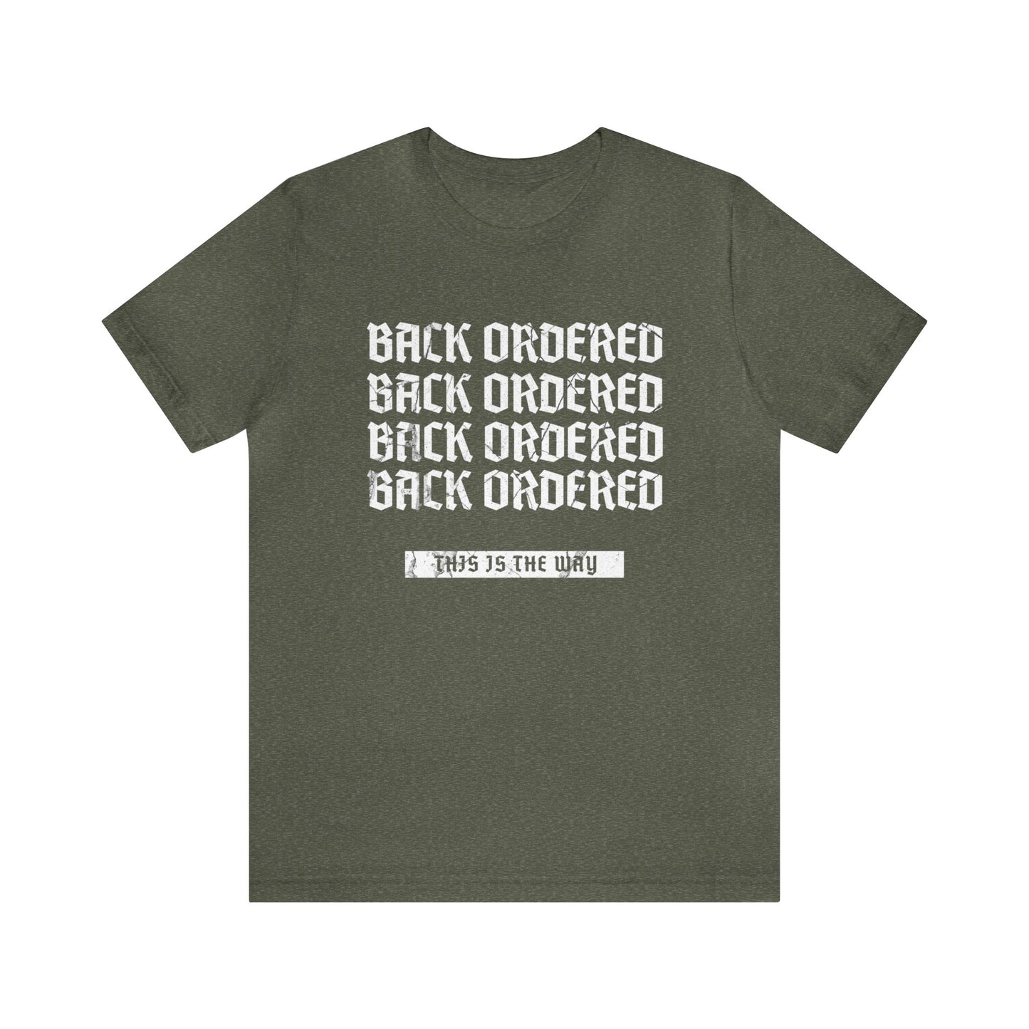 Back Ordered, This is the Way Parts Department Shirt, Gift for Parts Manager, Dealership Employee, Parts Counter Person, Birthday Day