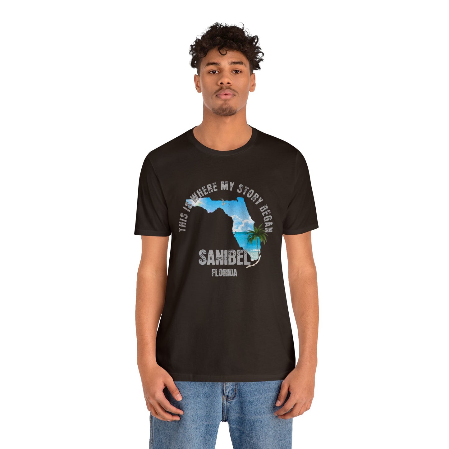 State of Florida T-Shirt - This is where my story began Sanibel Florida