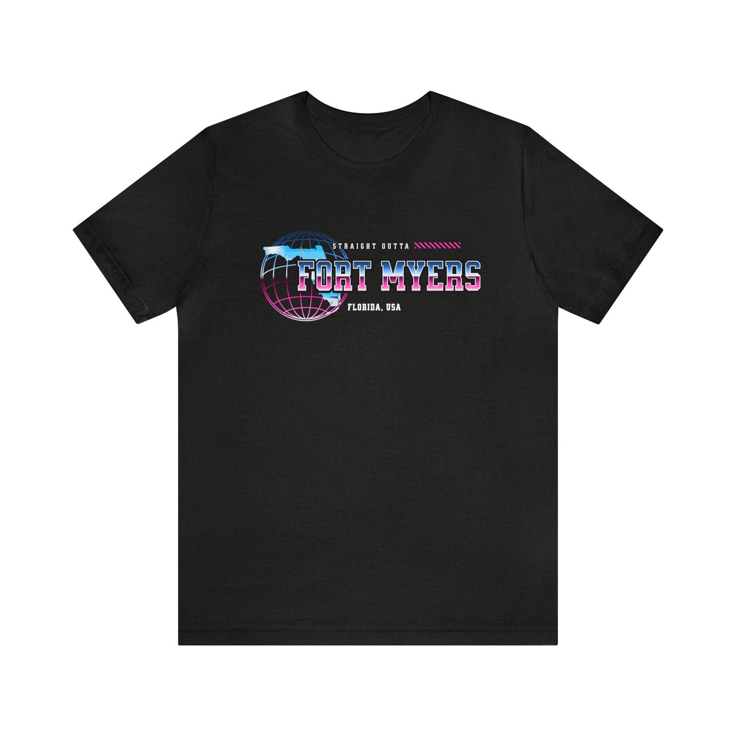 Straight Outta Fort Myers Florida Home Town Shirt Birthplace Birthday Gift Florida Souviner Florida Cities Destination Gift Gift For Dad