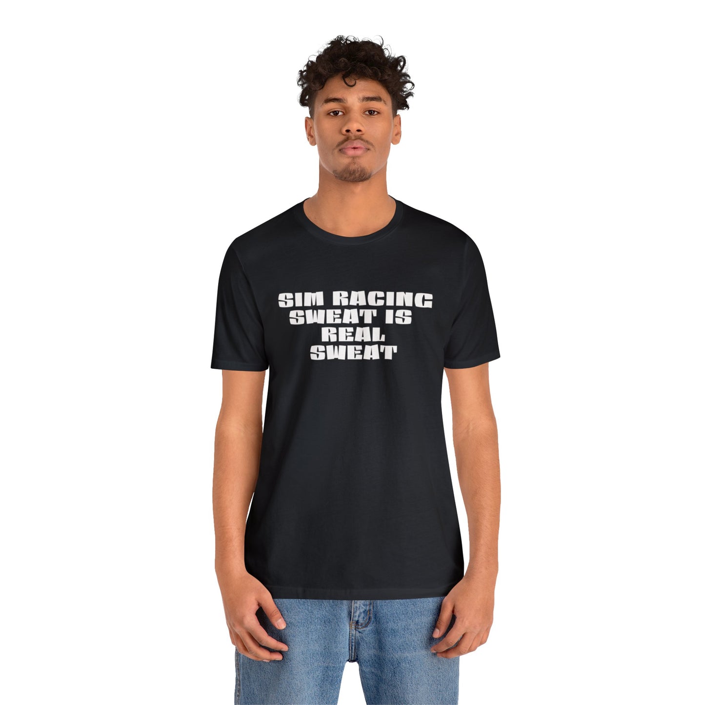 Sim Racing Sweat Is Real Sweat Shirt, Sim Racing, I Racer, Online Gaming, Gift for Gammer, I race online, E sports, Online Racing, Simulator
