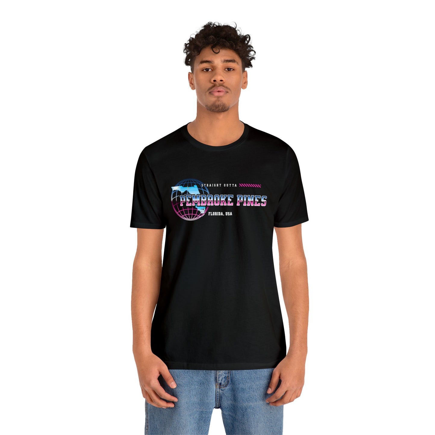 Straight Outta Pembroke Pines Florida Home Town Shirt Birthplace Birthday Gift Florida Souviner Florida Cities Destination Gift Gift For Dad