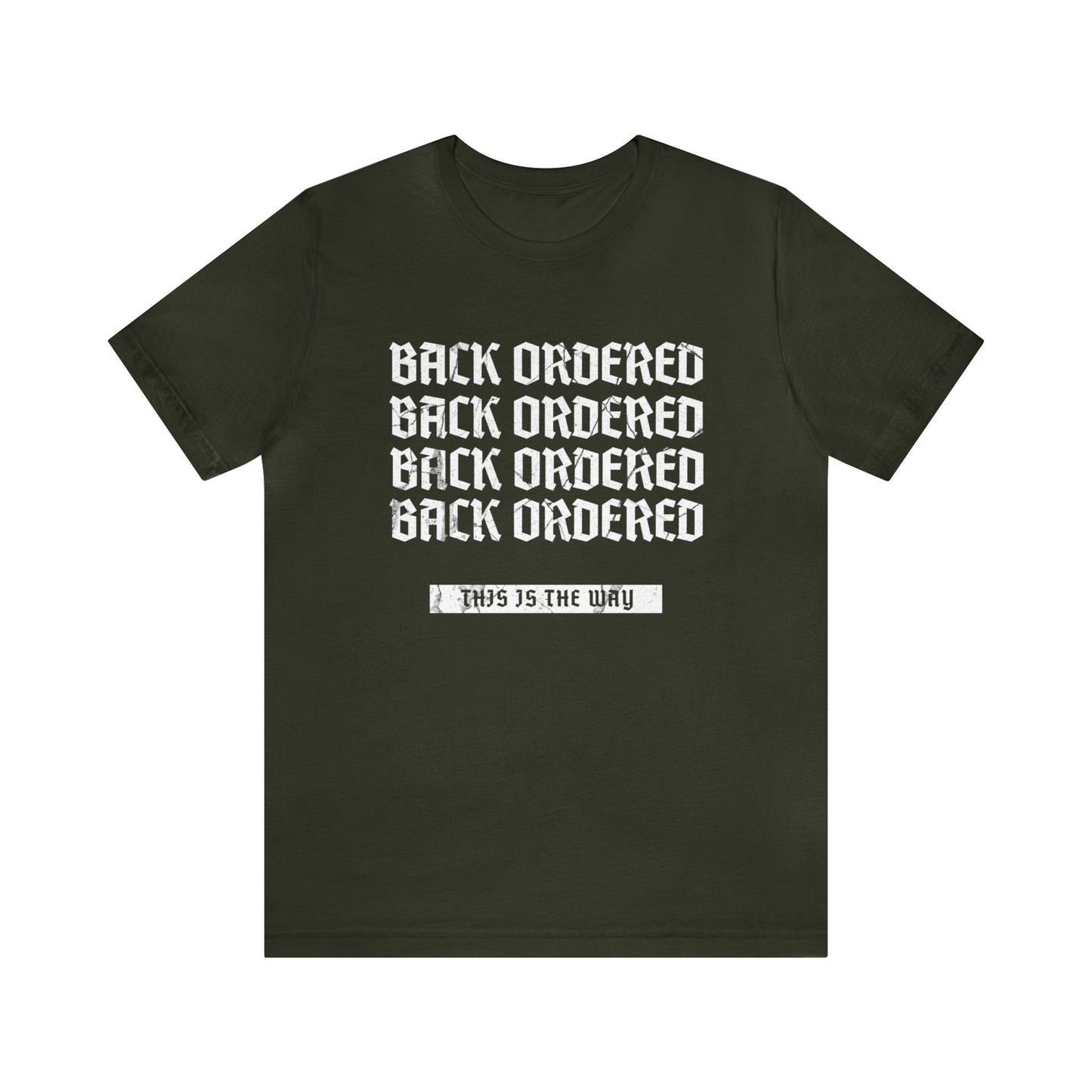 Back Ordered, This is the Way Parts Department Shirt, Gift for Parts Manager, Dealership Employee, Parts Counter Person, Birthday Day